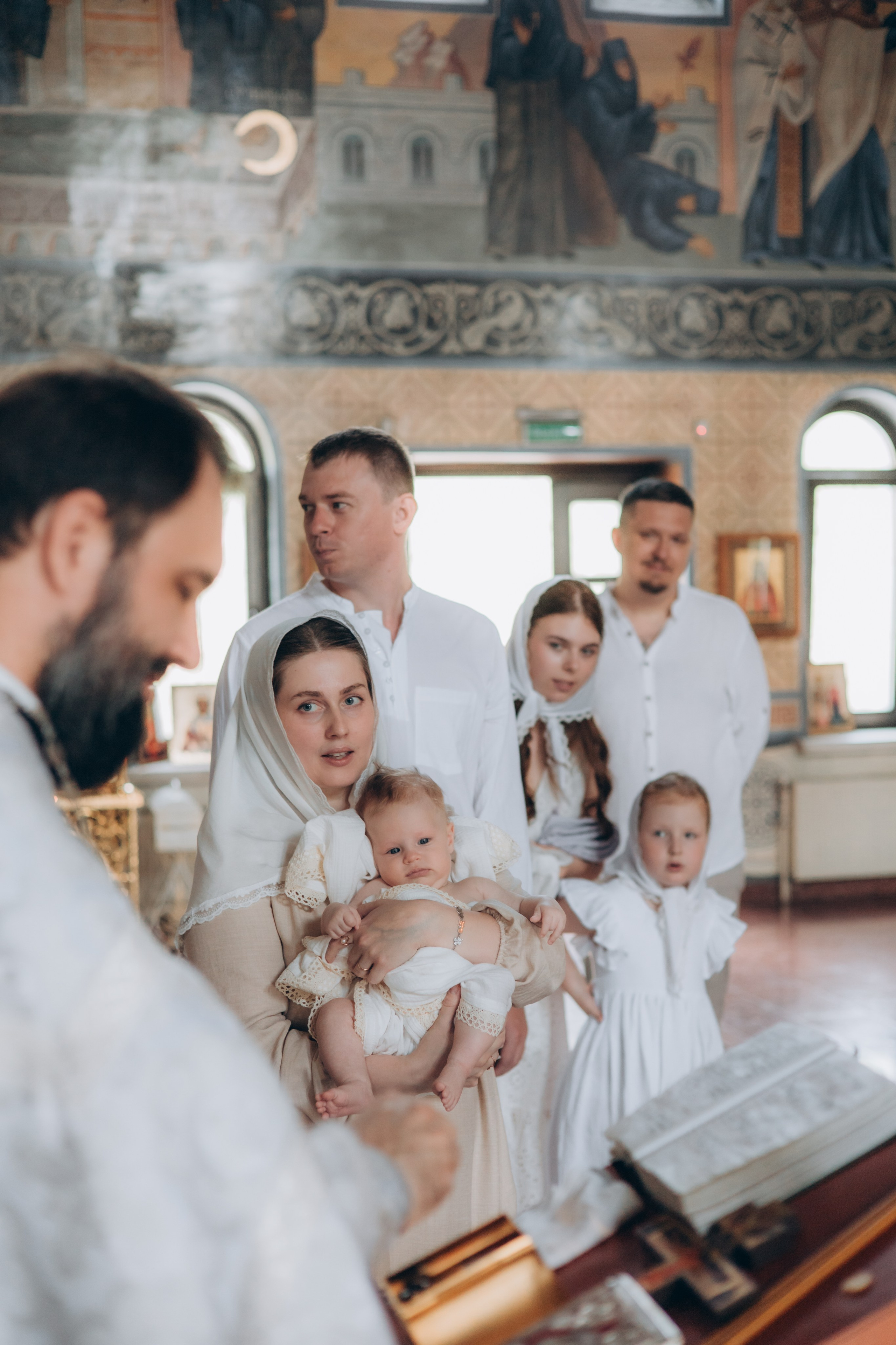 Фотосъемка таинства крещения. Семейный фотограф Нижний Новгород Мария Воробьева