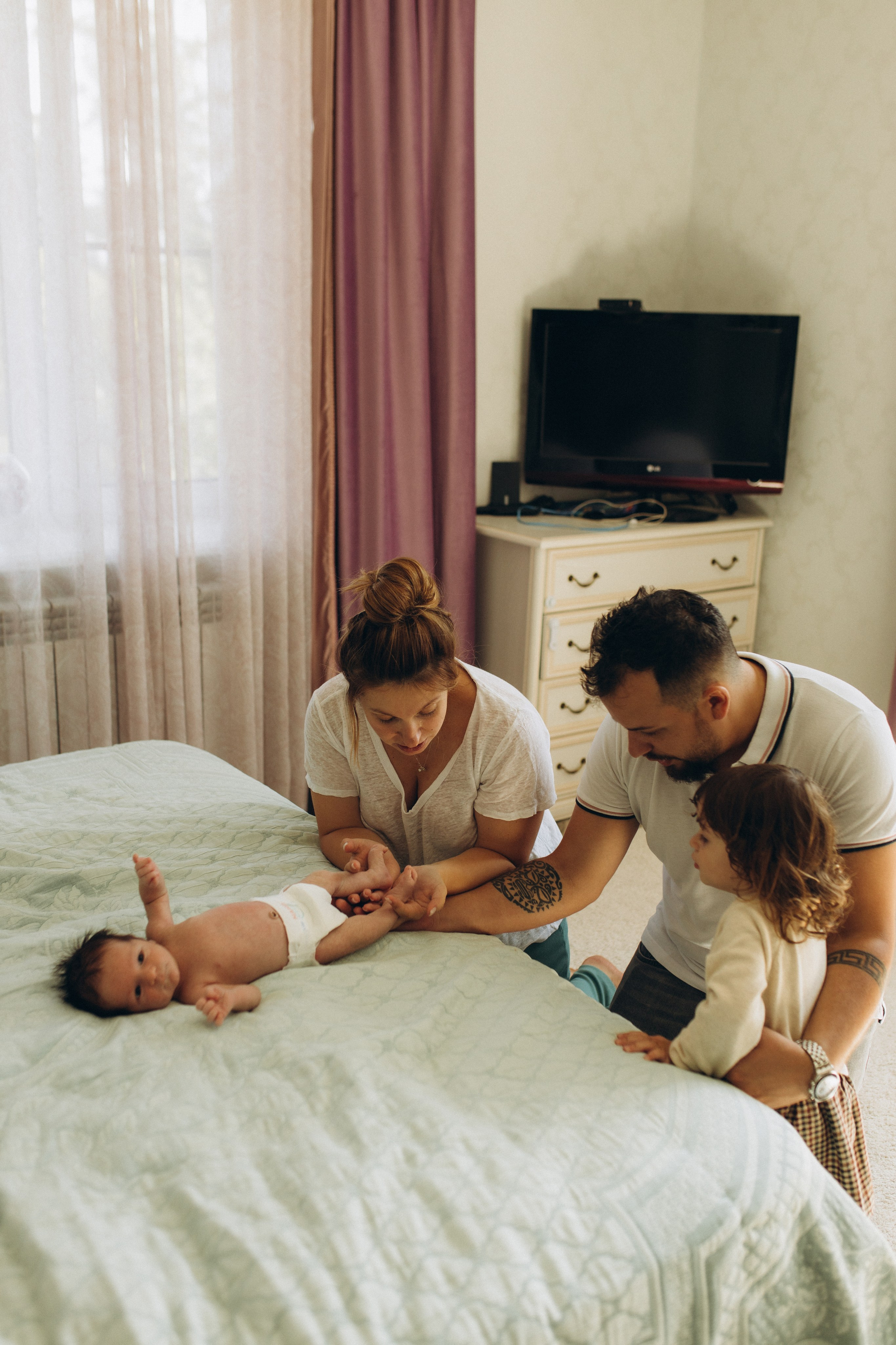 Newborn lifestyle. Семейный фотограф в Обнинске
