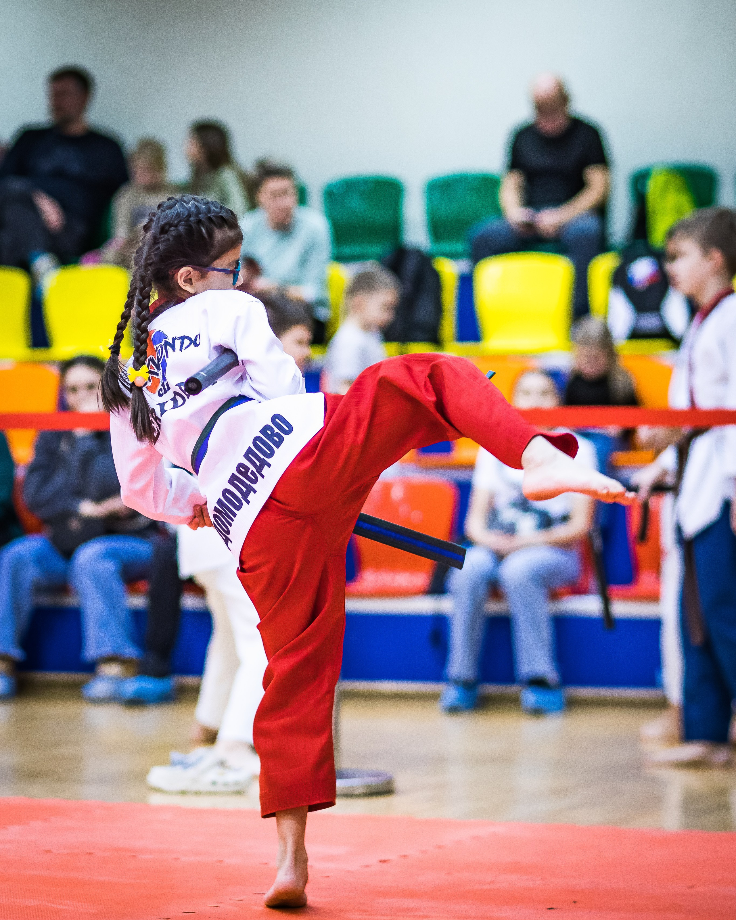 Турнир Федерации детского тхэквондо России по дисциплине ПХУМСЭ. Спортивный фотограф Максим Серегин