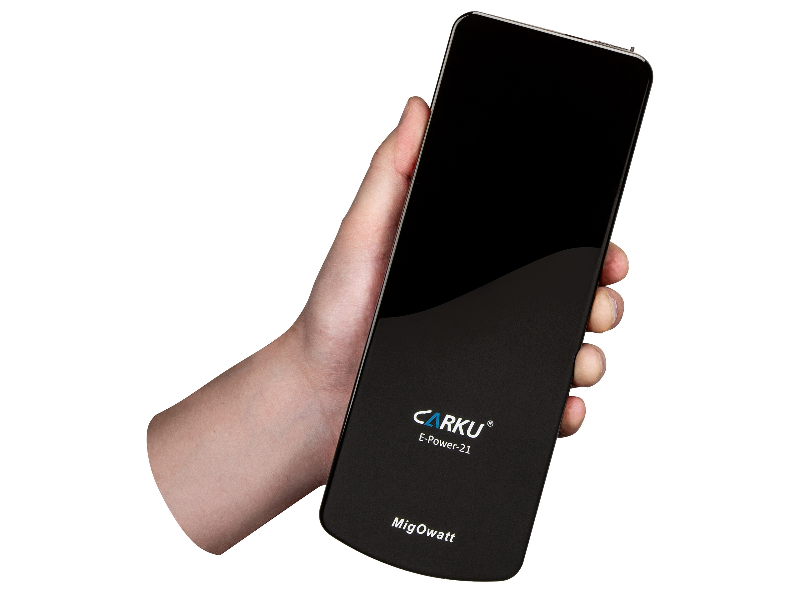 Пускач CARKU фото в руке