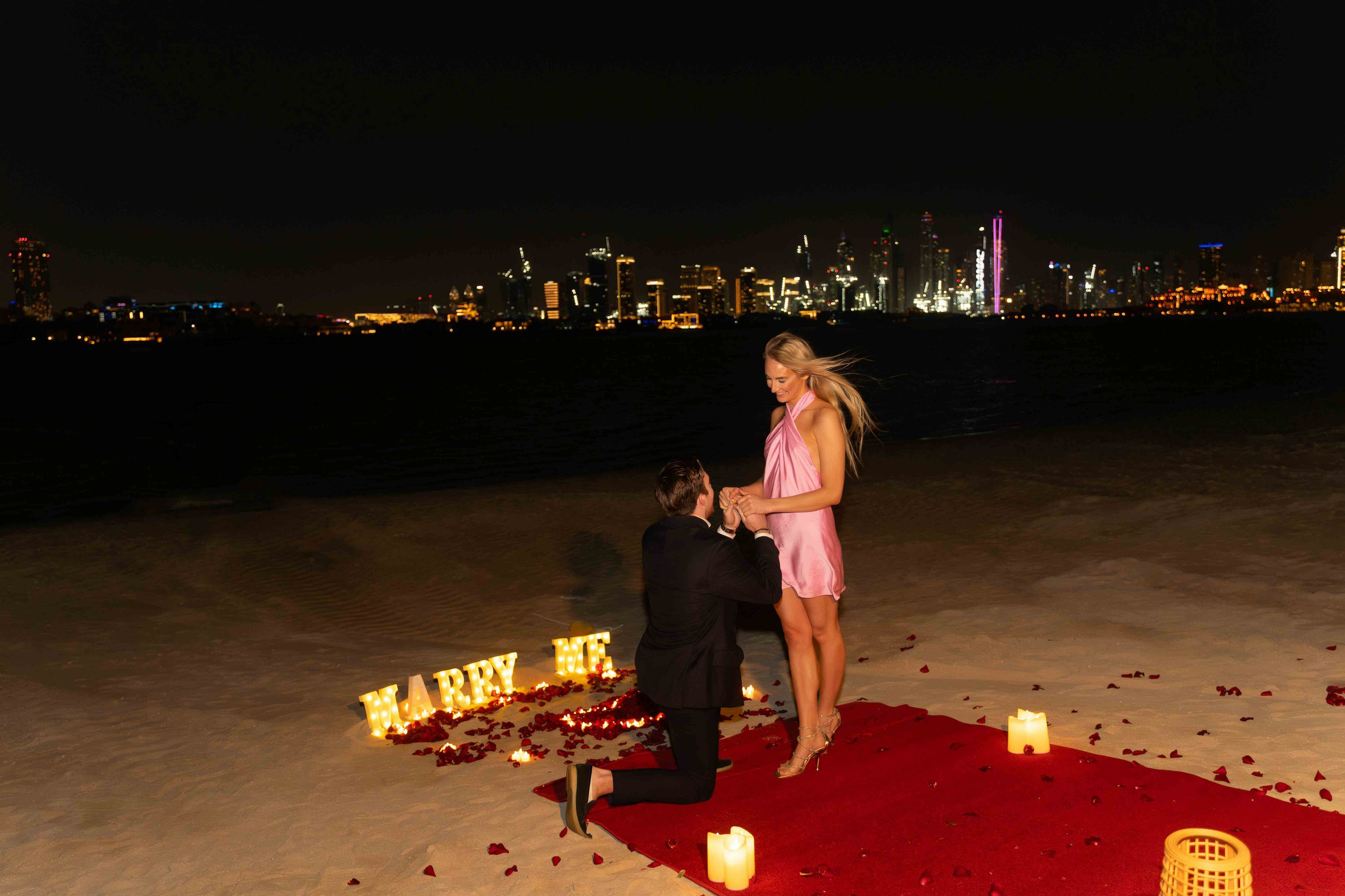 Шикарное предложение руки и сердца. Фотограф и видеограф в Москве и Абу Даби Мария Кулагина