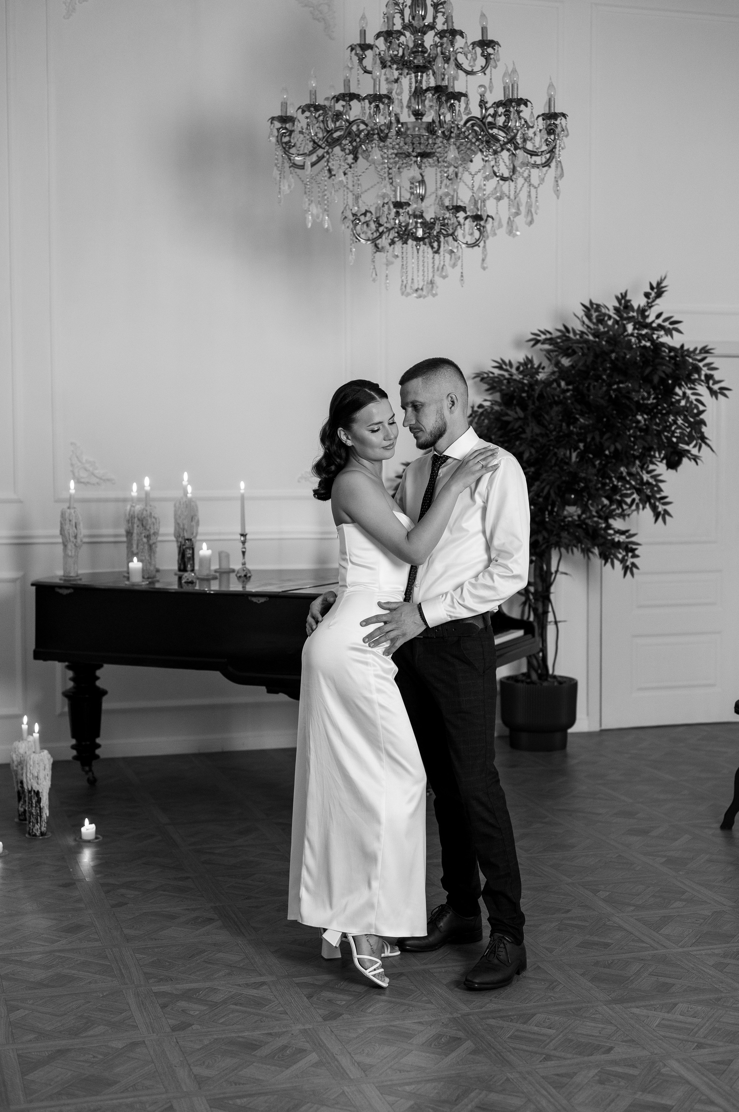 Свадебная фотосессия в студии. Свадебный и семейный фотограф в Краснодаре Алина Мельник