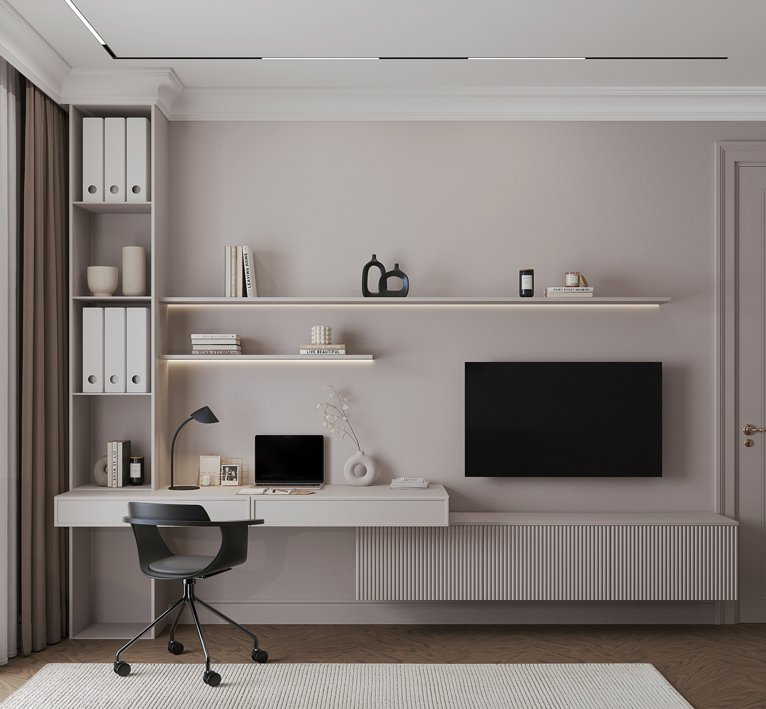 Проект ЖК City Bay Москва. Студия дизайна интерьера Лактионовой Елены