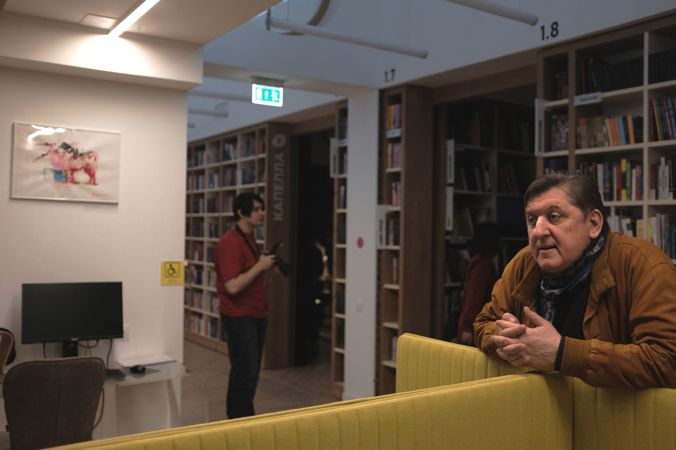 Открытие выставки «человек космический». Репортажный фотограф в Санкт-Петербурге Даниил Могута