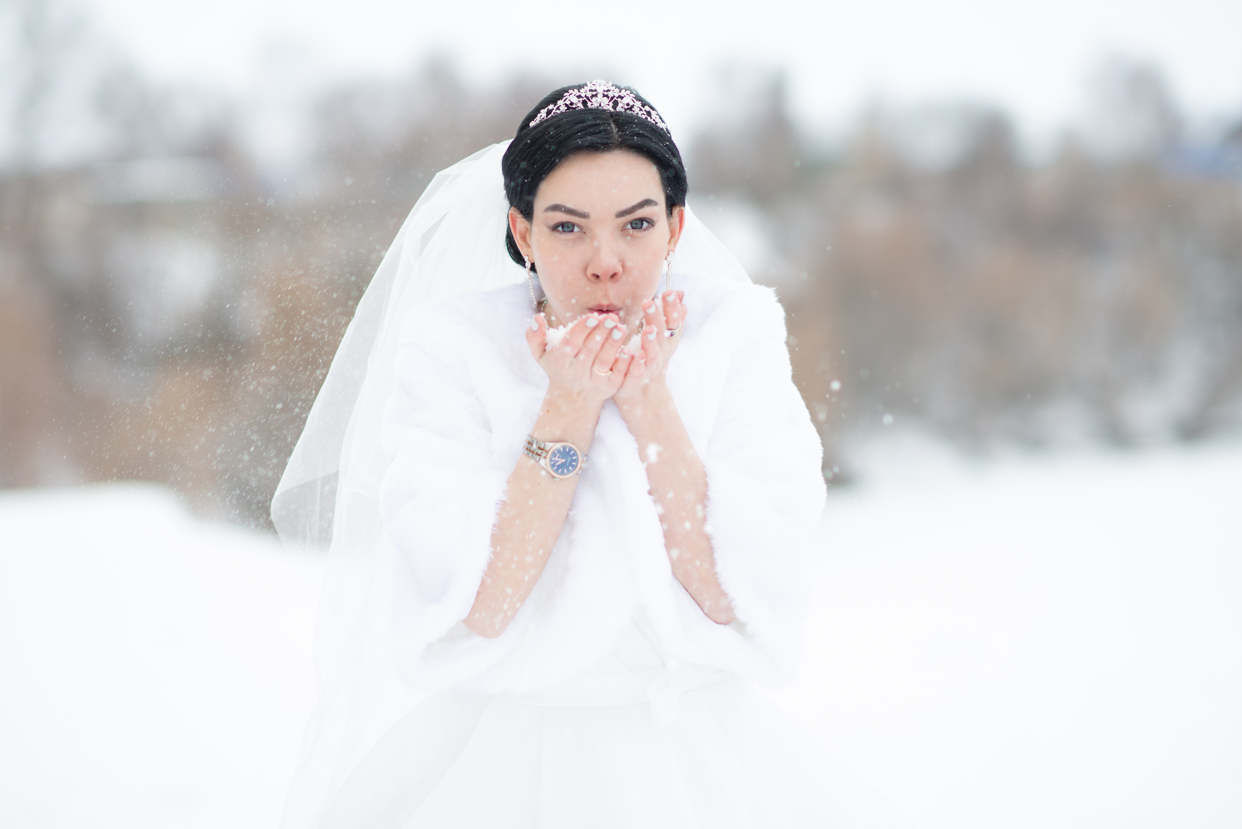 Татарская зимняя свадьба. Свадебный фотограф  Нижний Новгород Андрей Мордяхин