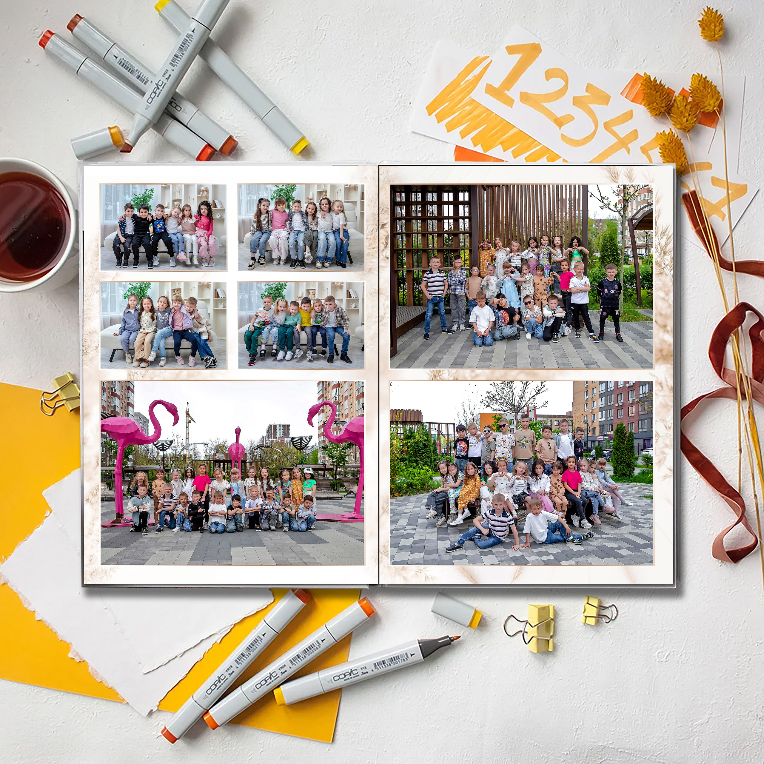 Выпускной альбом детского сада (Дизайн № 102). Современные Выпускные Альбомы в Ростове-на-Дону