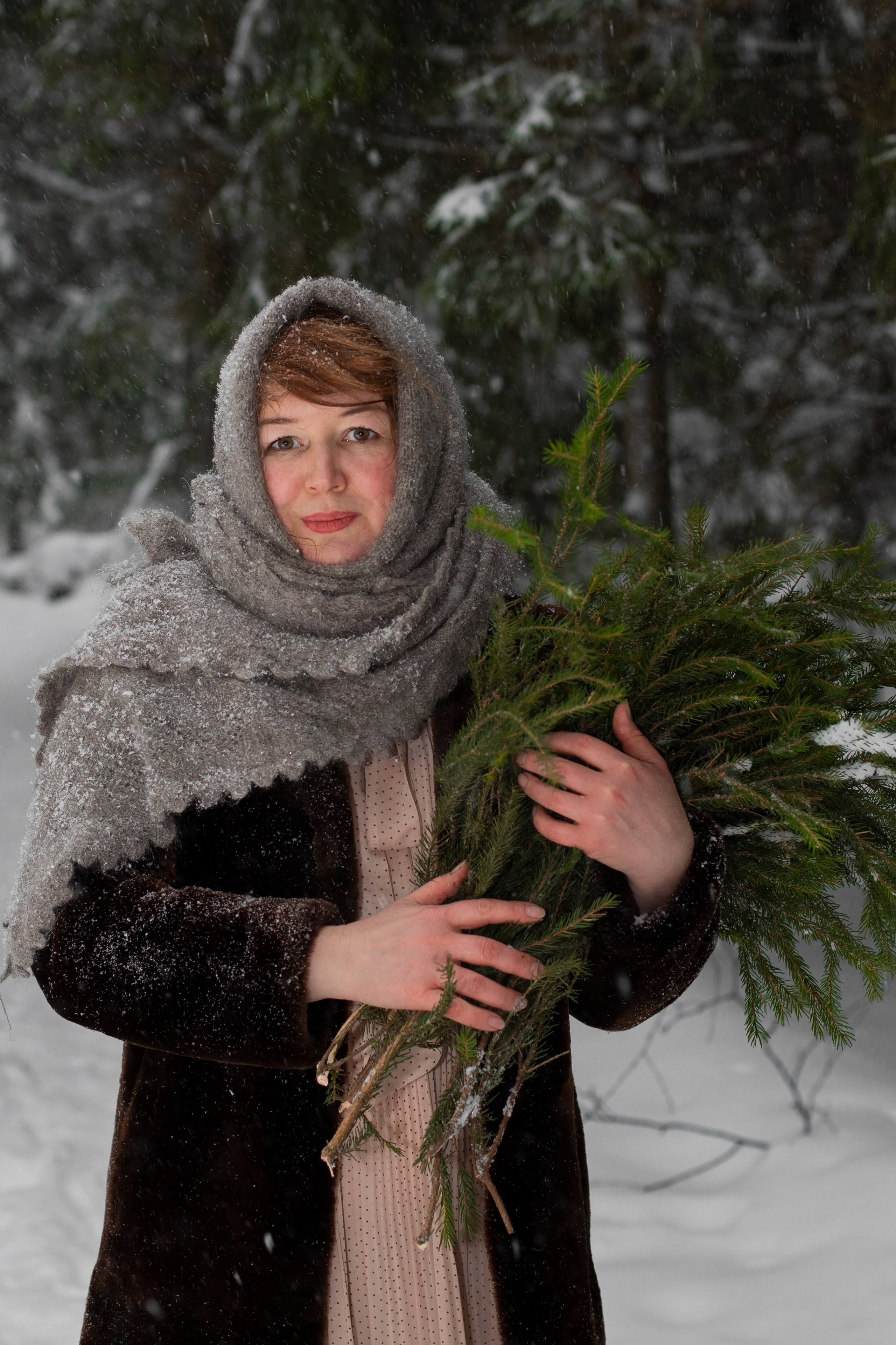 Зимний лес. Семейный и детский фотограф Кривутина Юлия