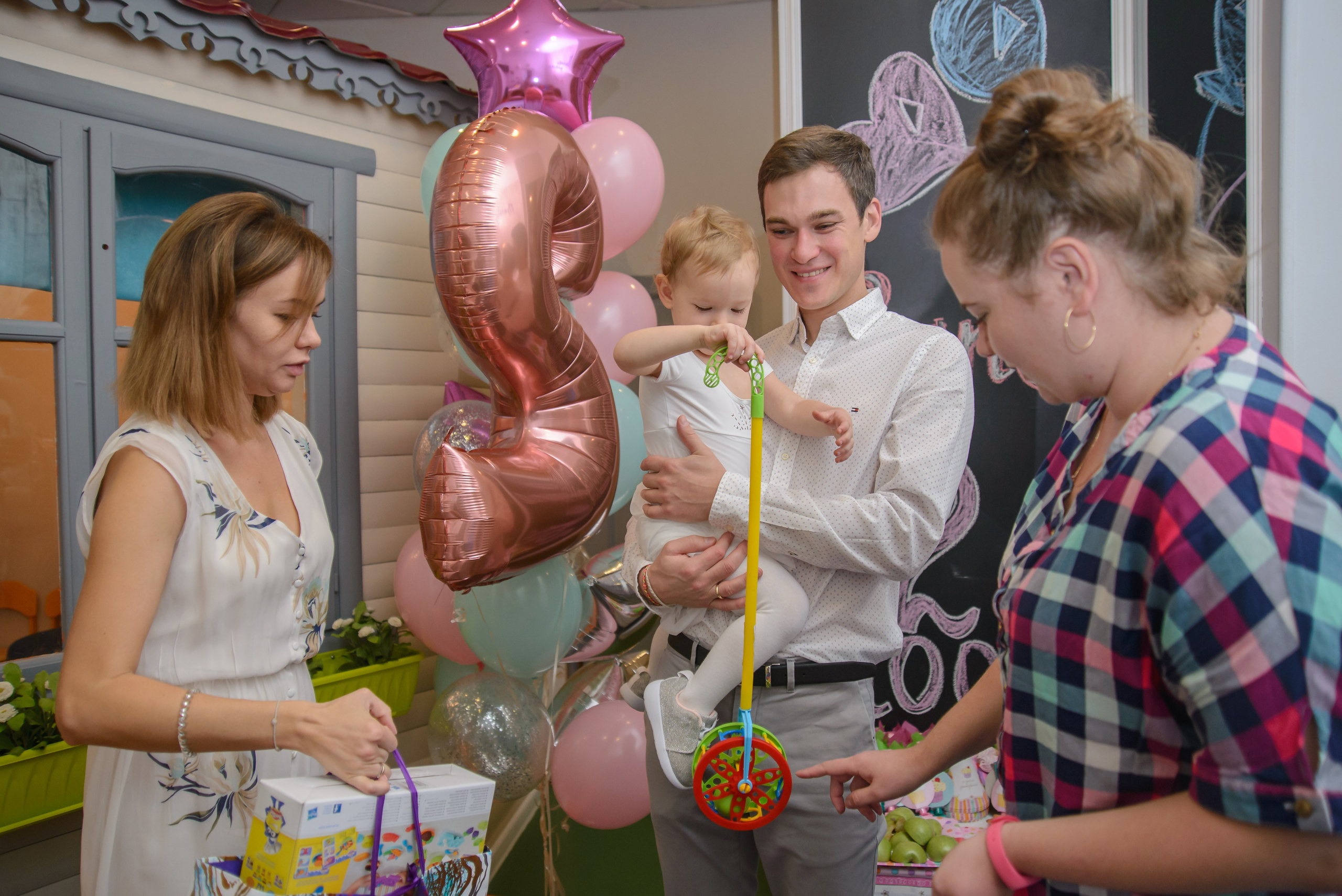 Детский день рождения_2 года Вареньке