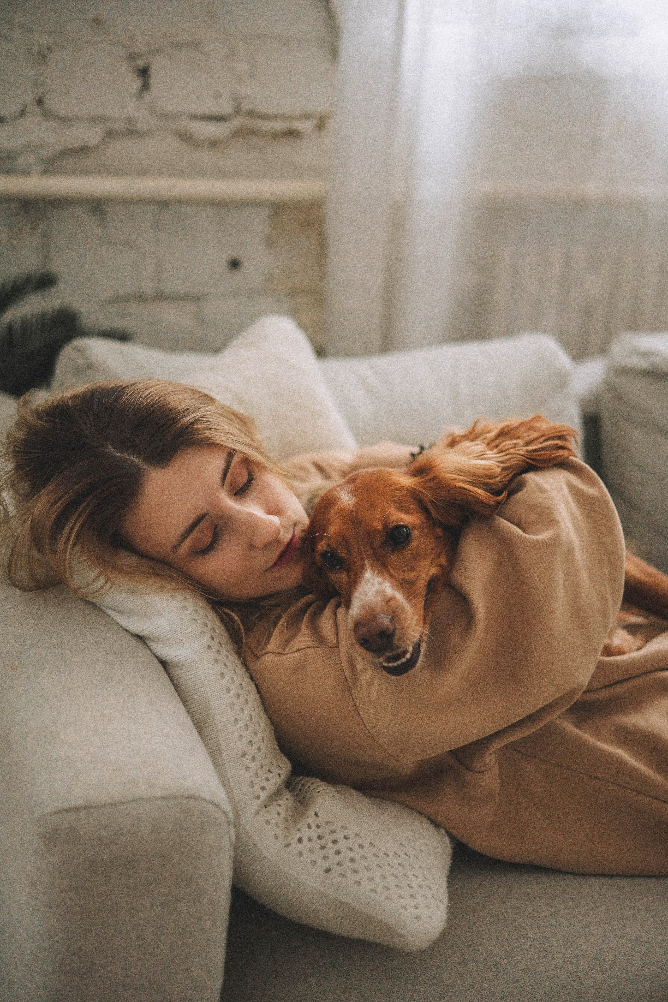 Алина и Дженни. Фотограф-анималист Богданова Полина