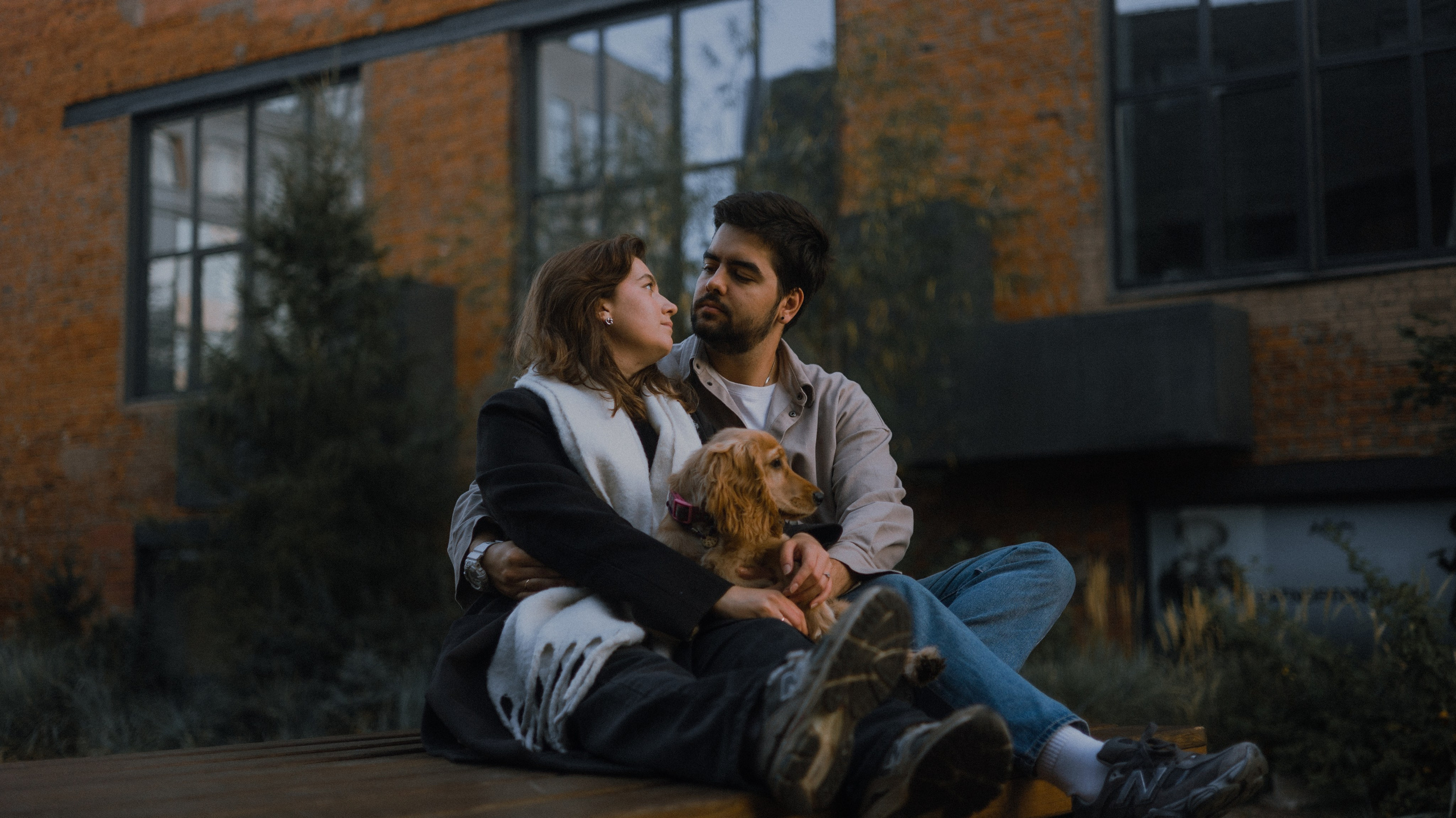 Аня, Андрей и Юта. Фотограф-анималист Богданова Полина