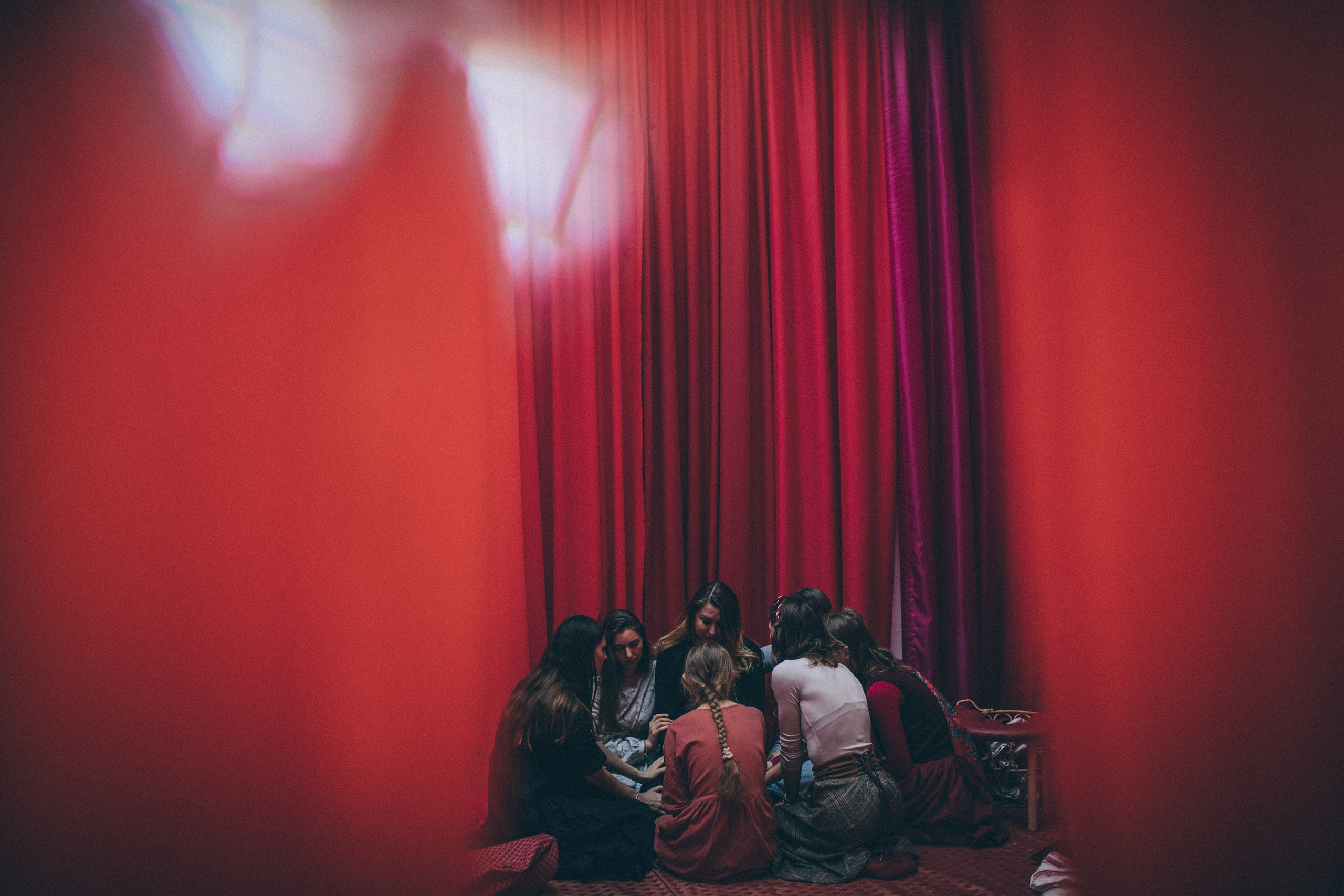 Сакральные женские круги. Фотограф Лебедева Наталья