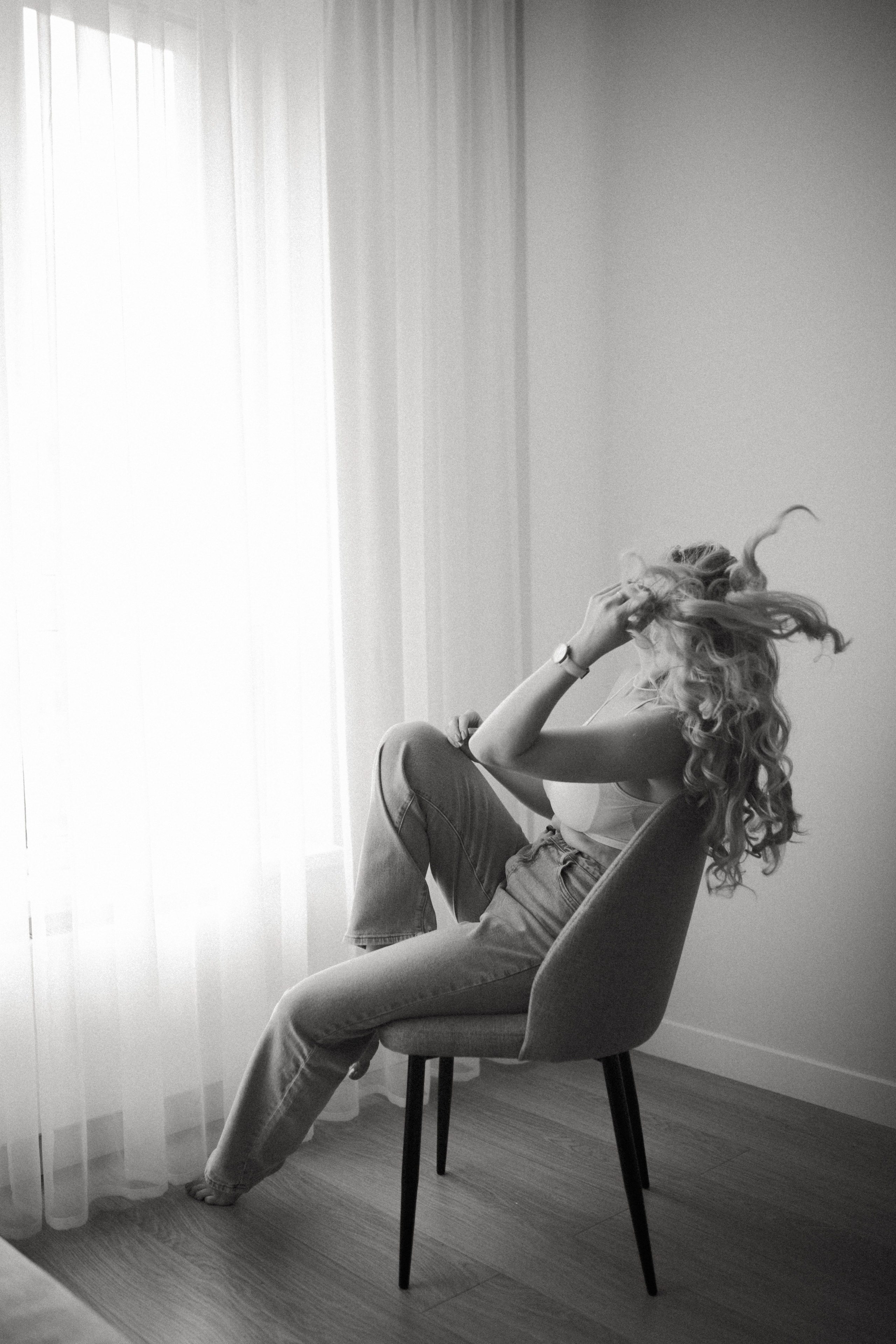 Женский портрет дома. Фотограф Лебедева Наталья