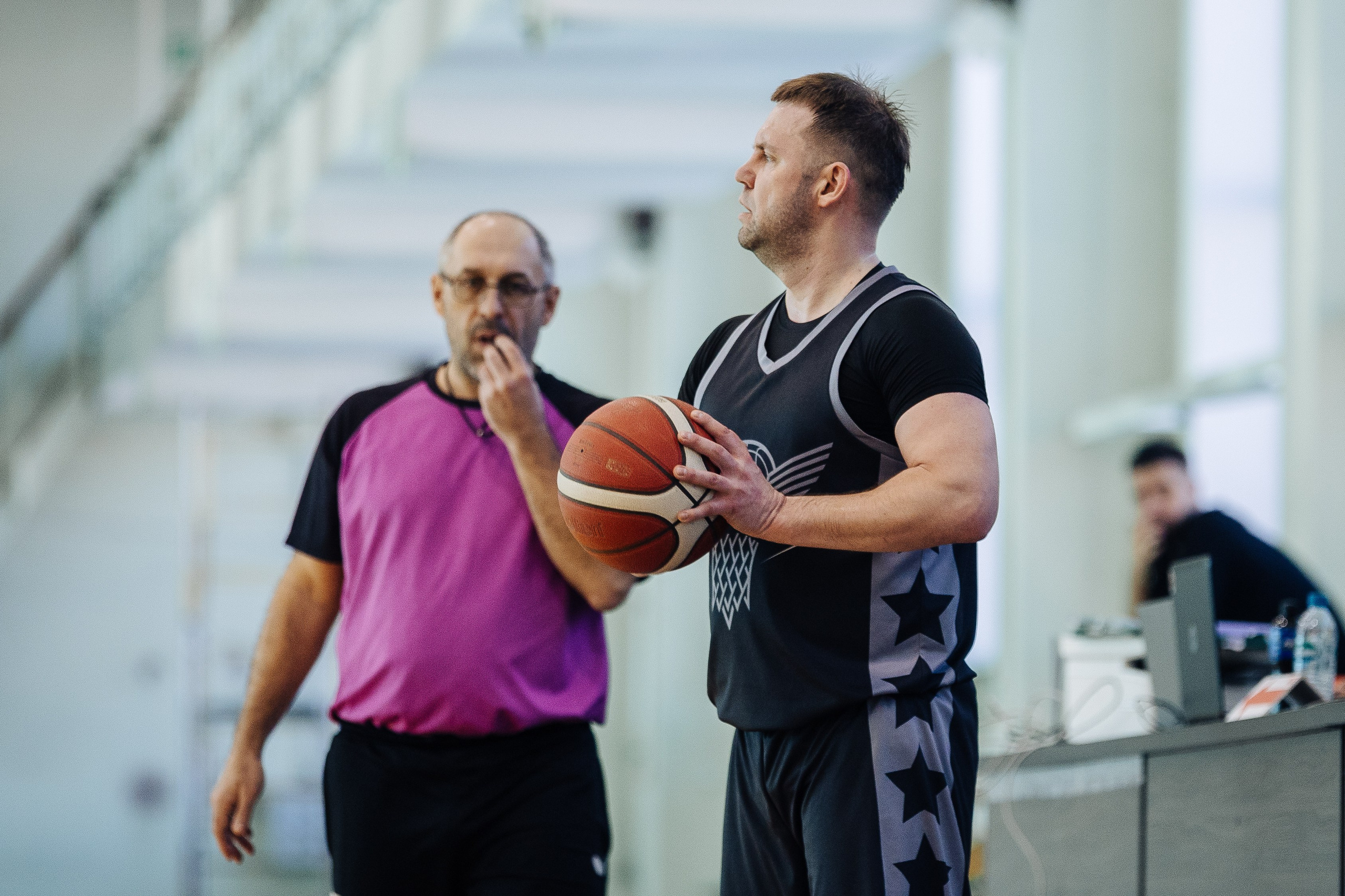 Любительский Чемпионат Магнитогорска по баскетболу // 09.02.25. Денис Прохоров Фотограф в г. Магнитогорск