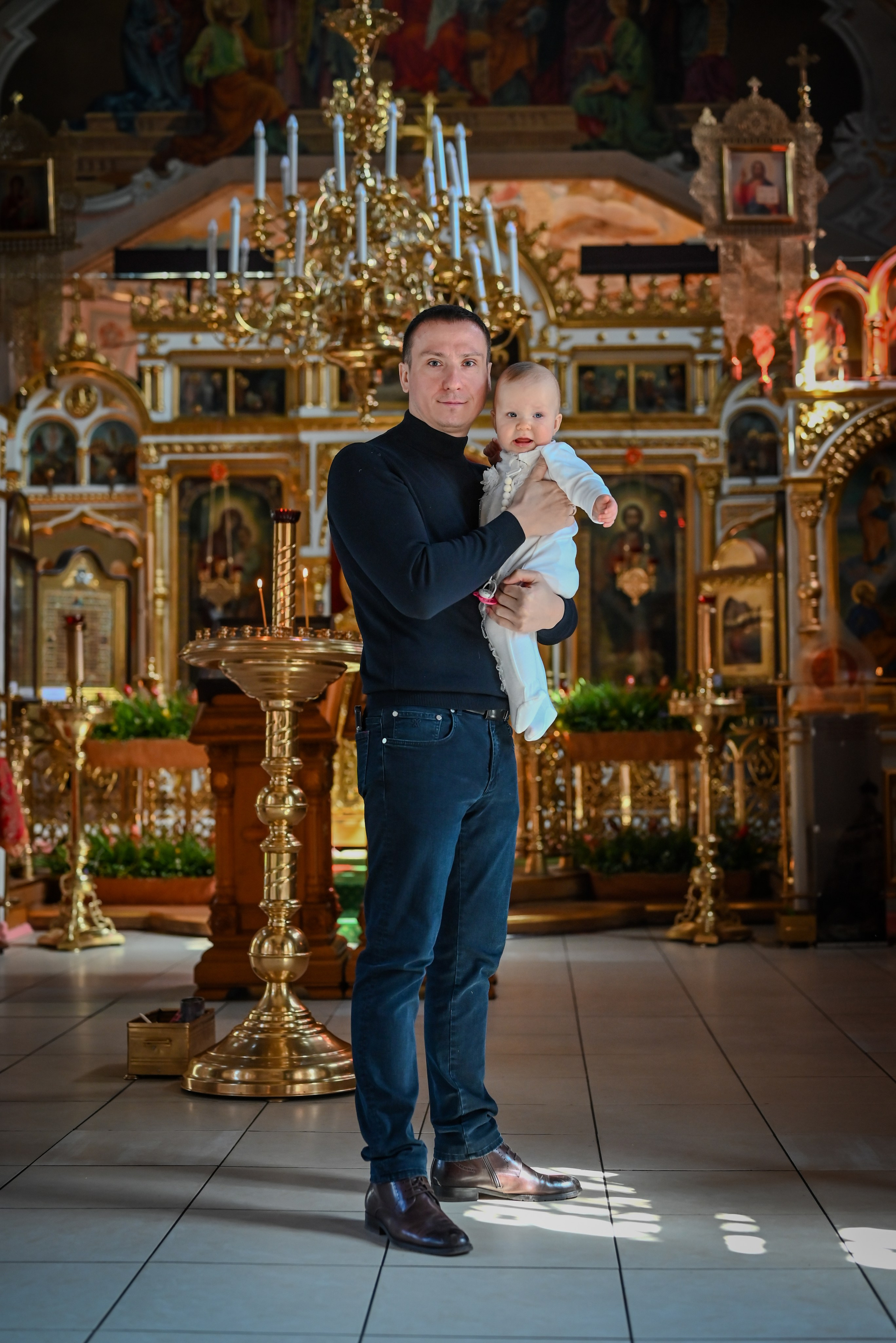 Крещение Бутово. Семейный и детский фотограф Москва