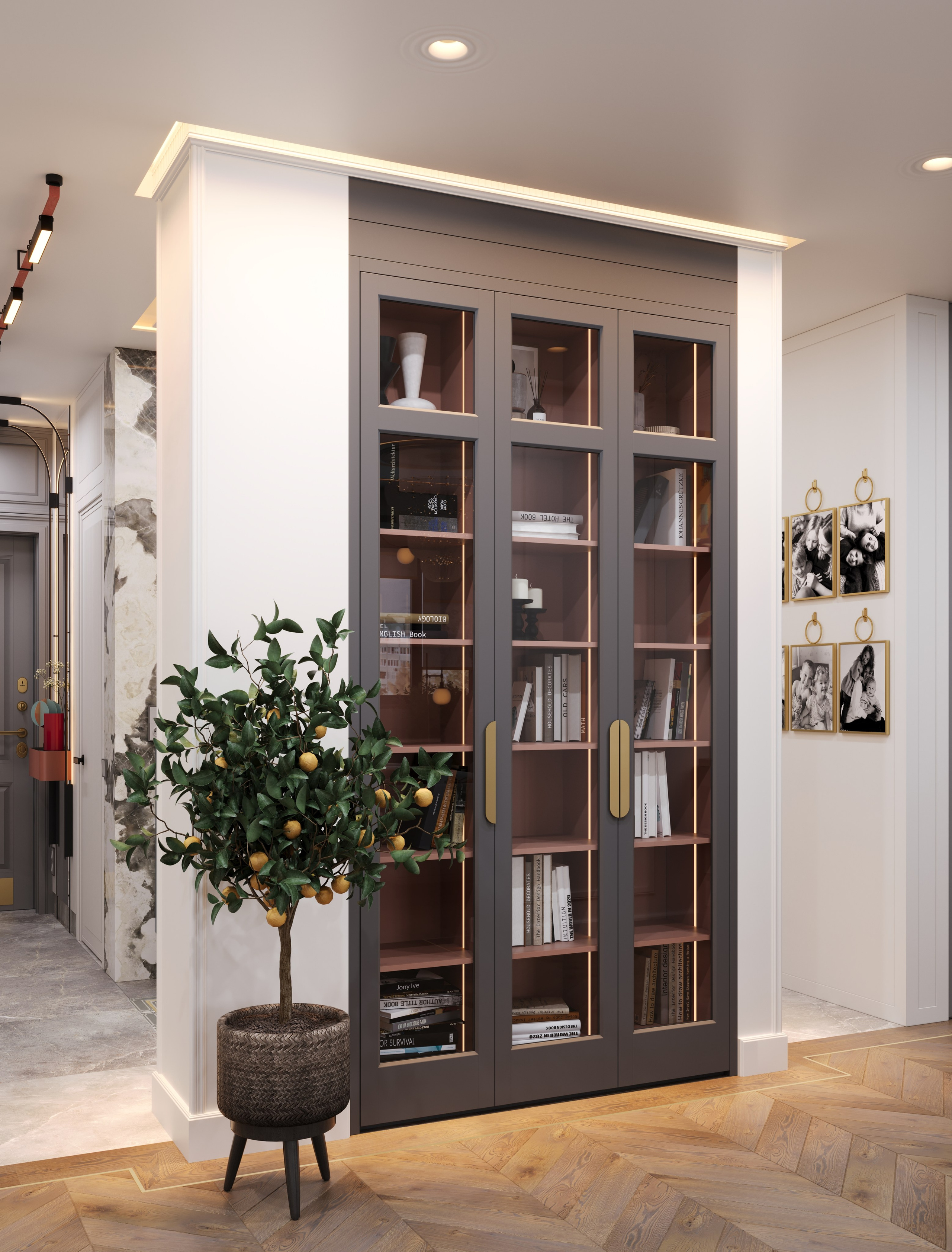 3D Визуализация квартиры пгт Заречье 62.7 m². Заказать 3Д визуализацию интерьеров — Дарья Веденёва