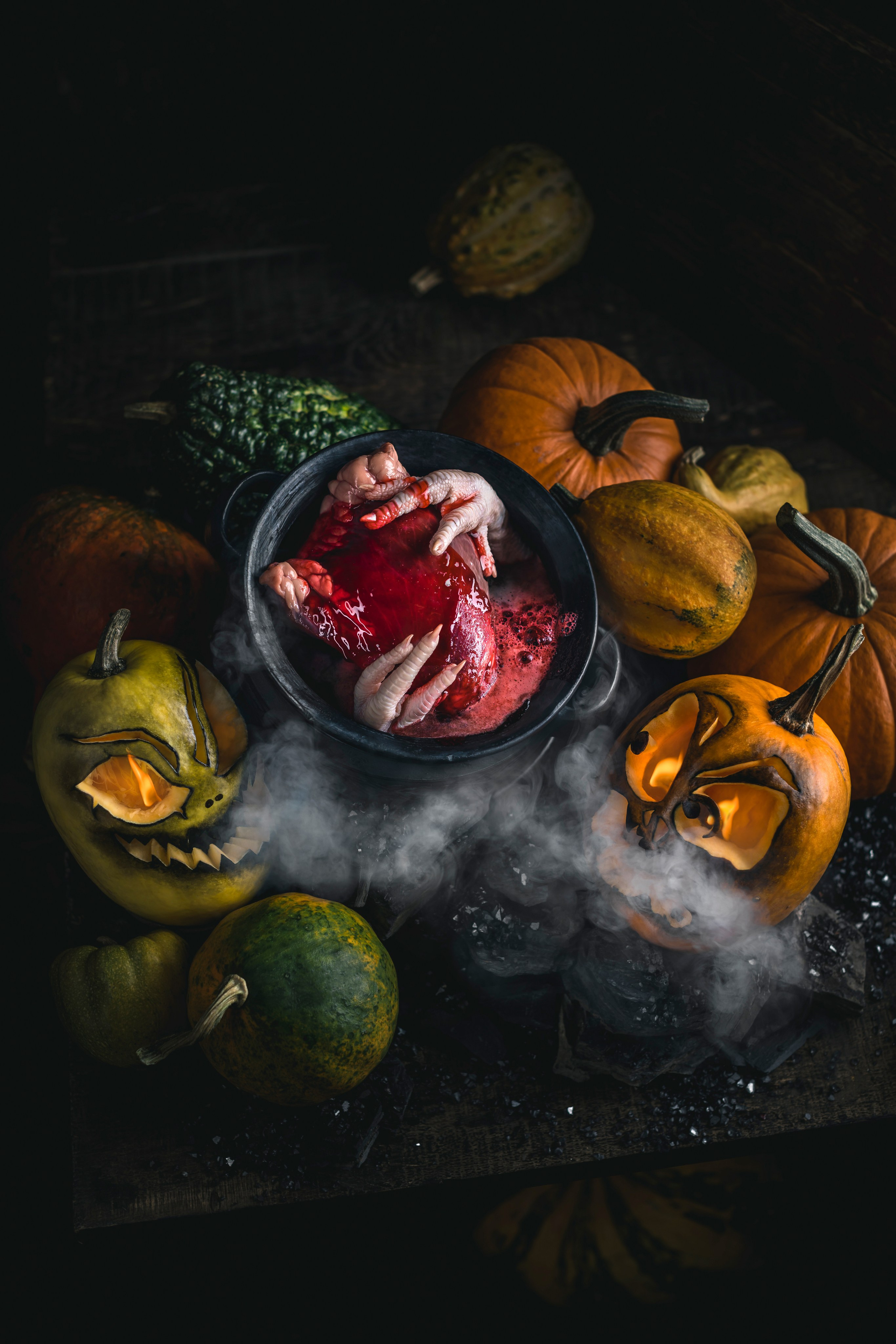 Pumpkins stillife & Halloween. Foodie Stories (гастрономические истории) рекламная фуд-фотосъёмка, Москва