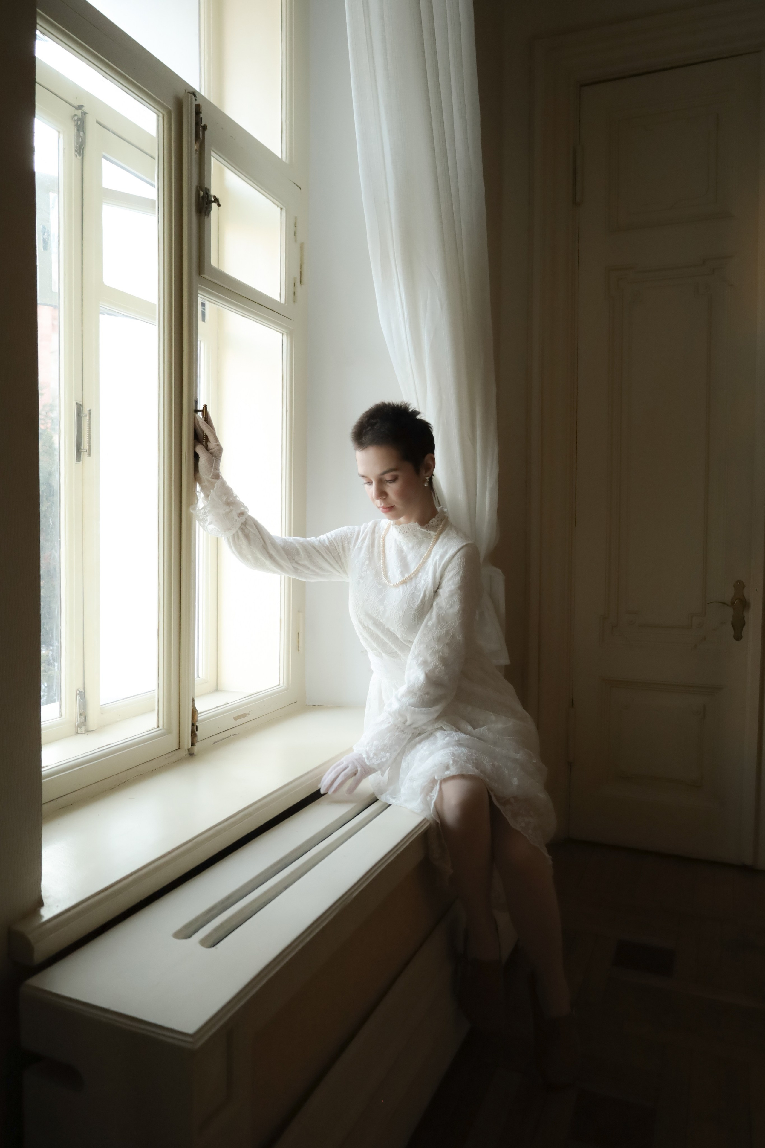 Актриса в особняке. Фотограф Химки Анна Татарских