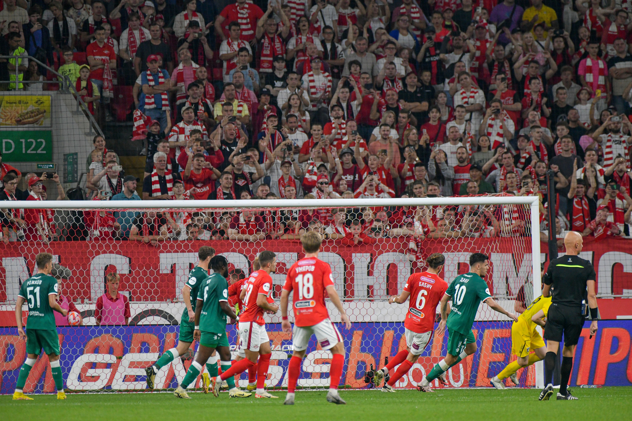 ФК «Спартак-Москва» — ФК «Рубин» 》1:0《 Чемпионат России по футболу. Российская Премьер-Лига. 7 тур. 31.08.2024 «Лукойл Арена» г. Москва. Свой взгляд через объектив