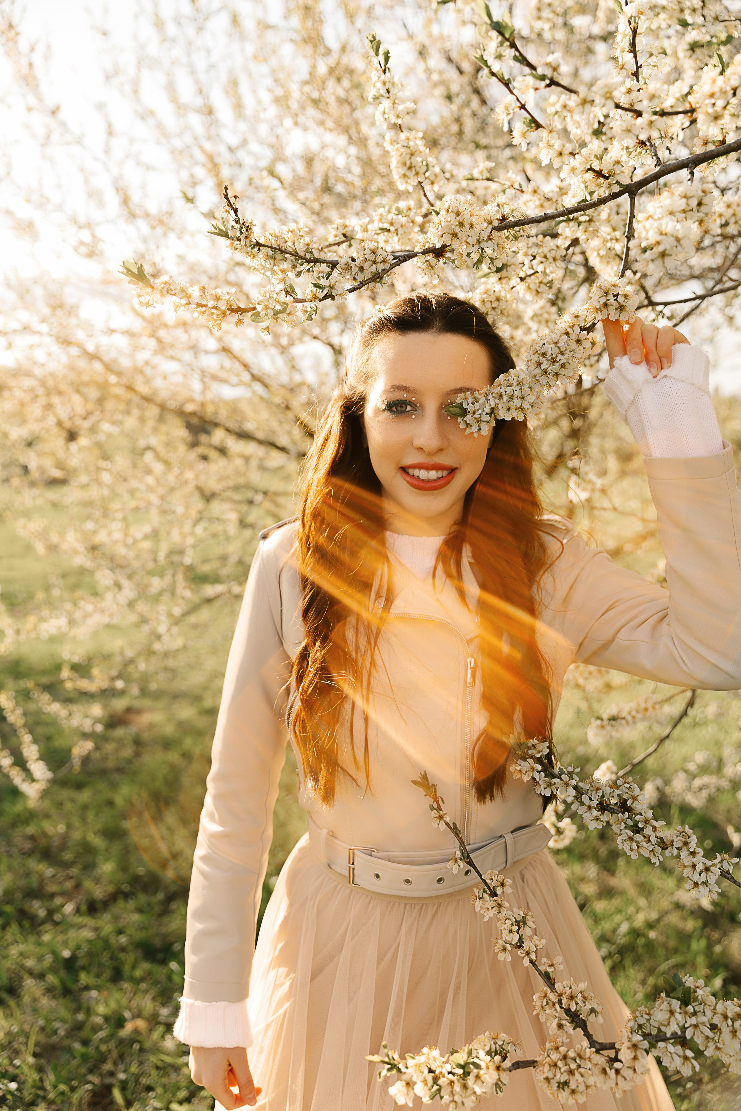 Фотосессия в цветении в Москве. Семейный и женский фотограф в Москве Надежда Воробьева