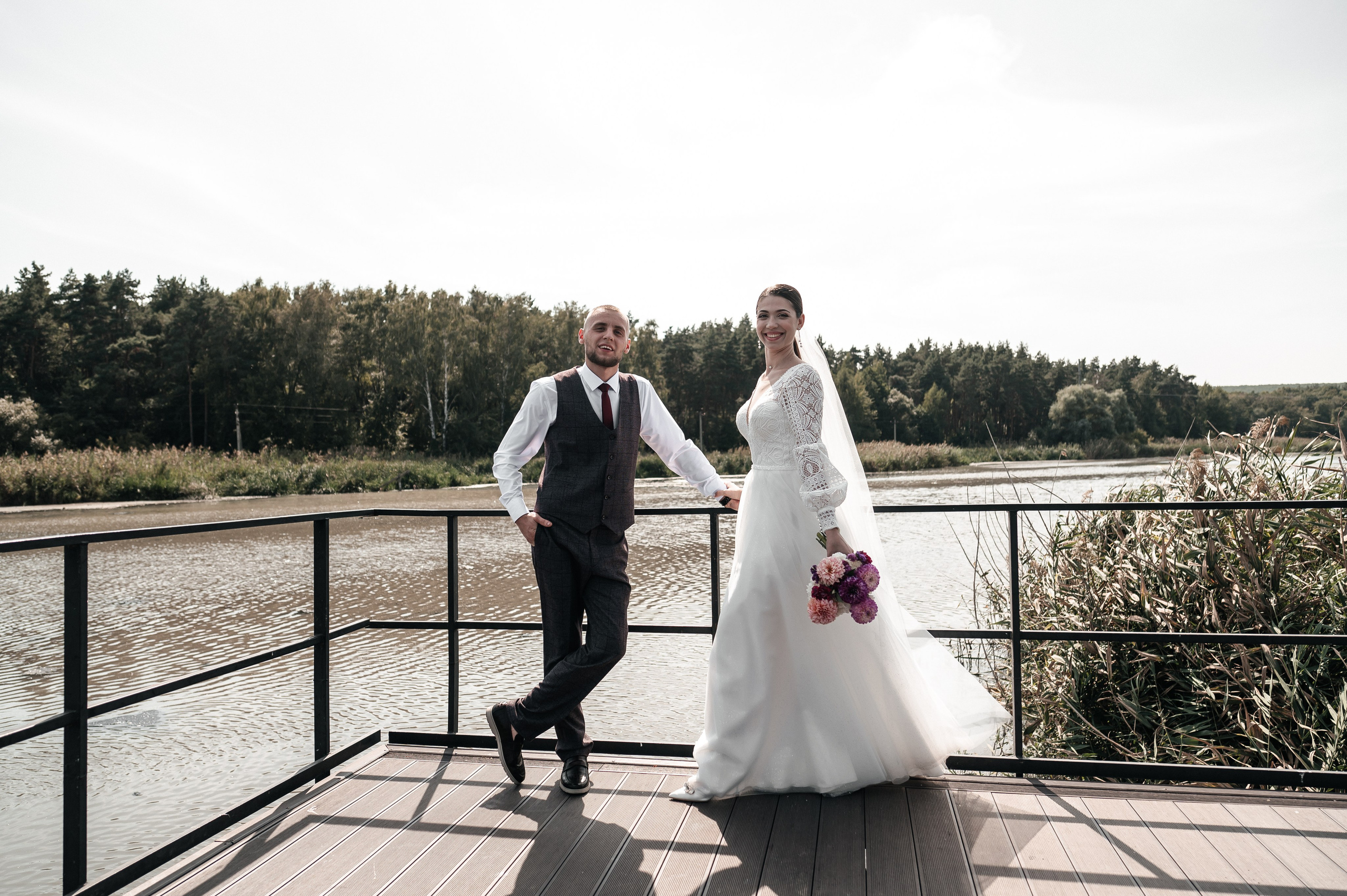 Максим и Наталья. Сборы, прогулка. Фотограф Екатерина Бочарникова