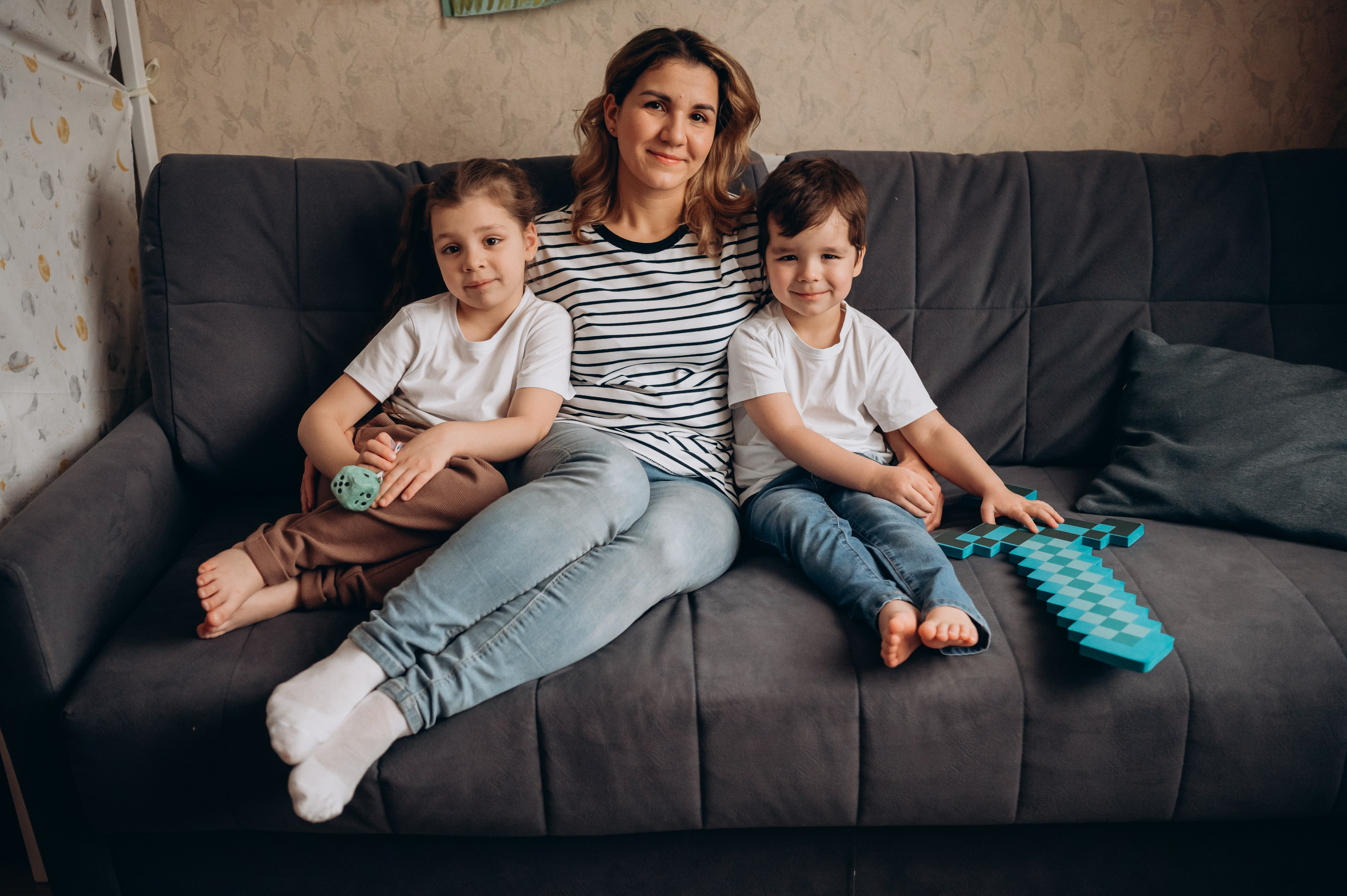 Гуля, Вадим, Артем, Вика и Дима. Детский и семейный фотограф в Москве