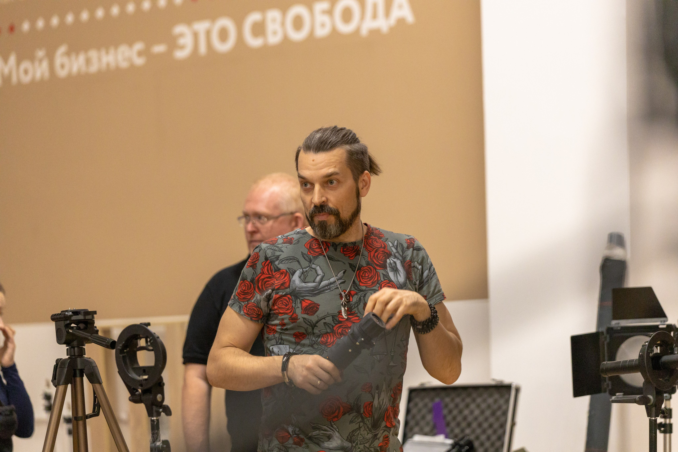 Репортаж для Мой Бизнес — Мастеркласс Павла Ребанда. Фотограф в Туле Крупский АнДРей. Фотостудия «КАДР71» в Туле