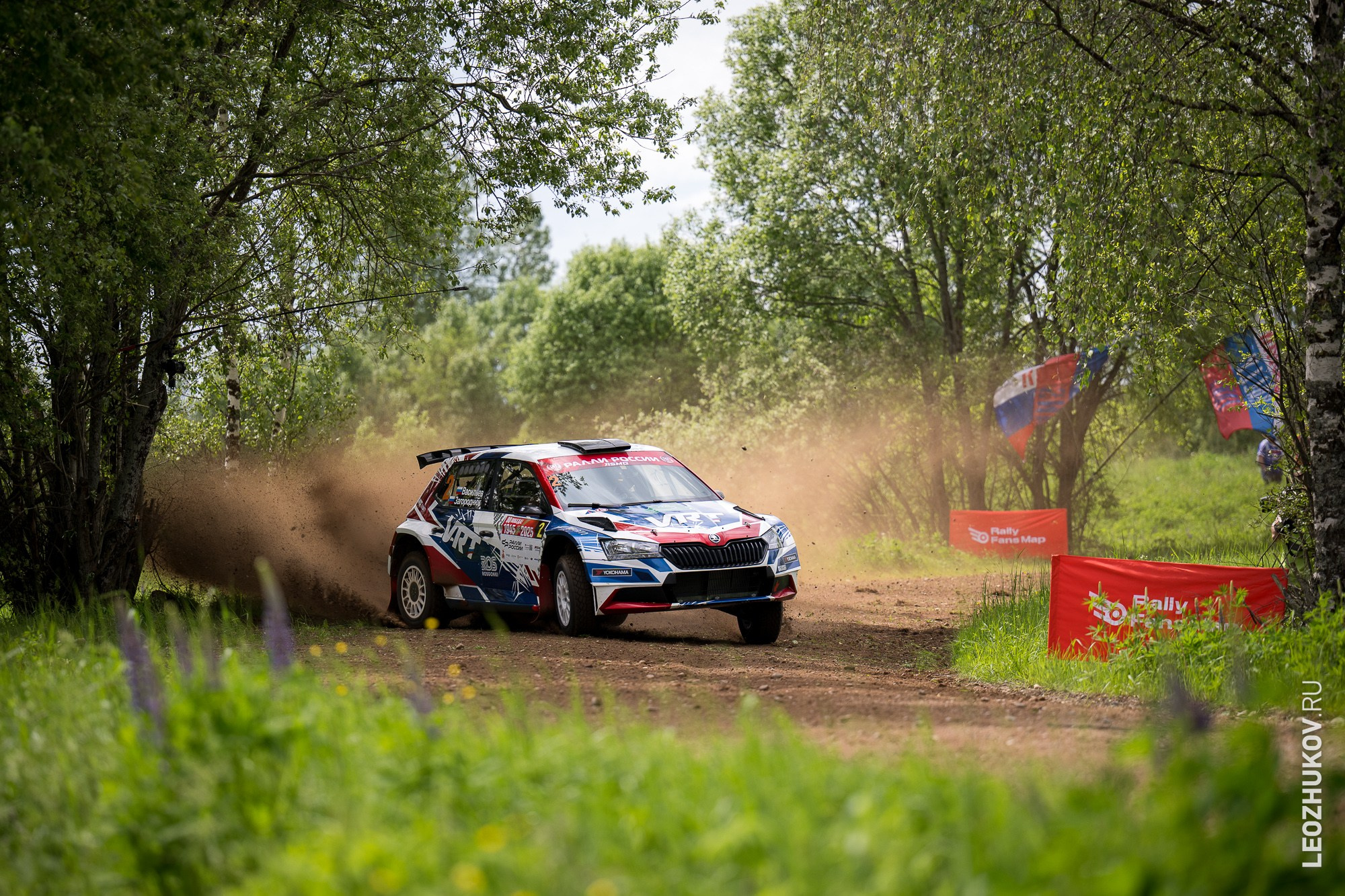 Rally Pushkinskie gory 2025. Sports photographer Leonid Zhukov