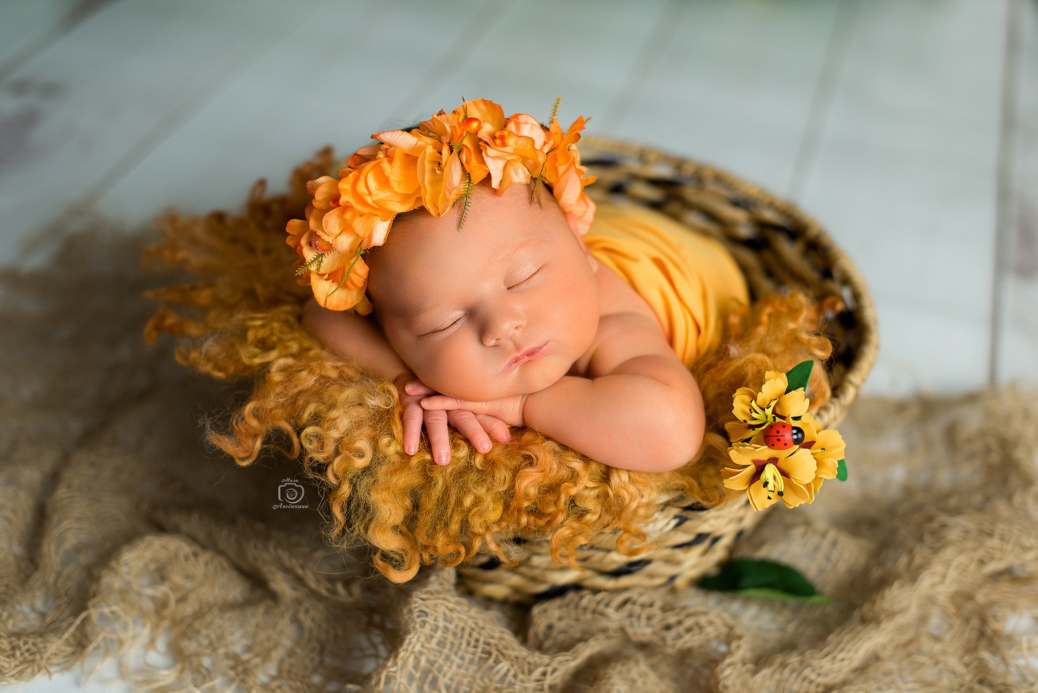 Портфолио новорожденных. Фотограф в Нефтеюганске Мила Аксёнкина