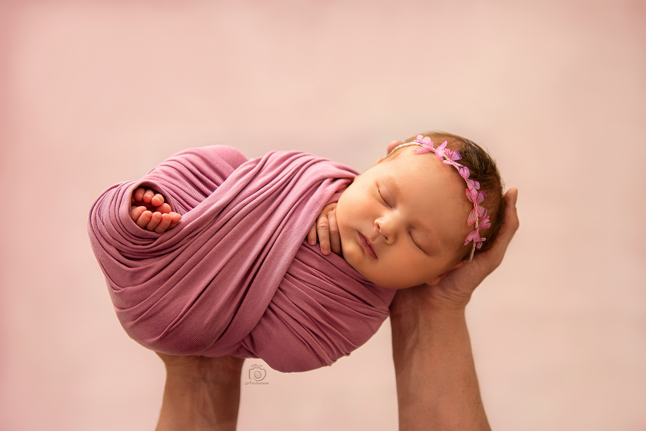 Портфолио новорожденных. Фотограф в Нефтеюганске Мила Аксёнкина
