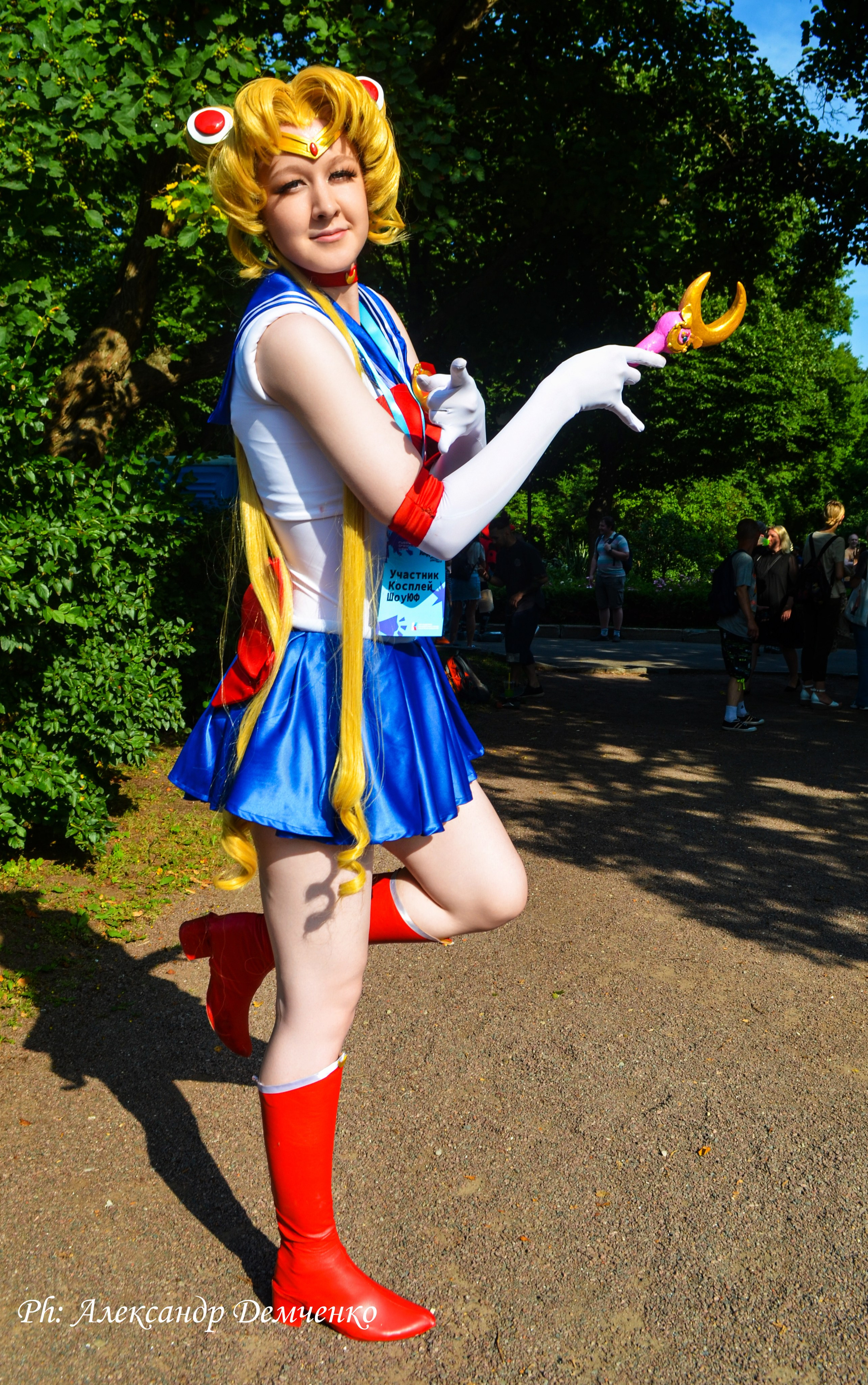 Фотосессия в Парке Горького на Лидеры молодого контента