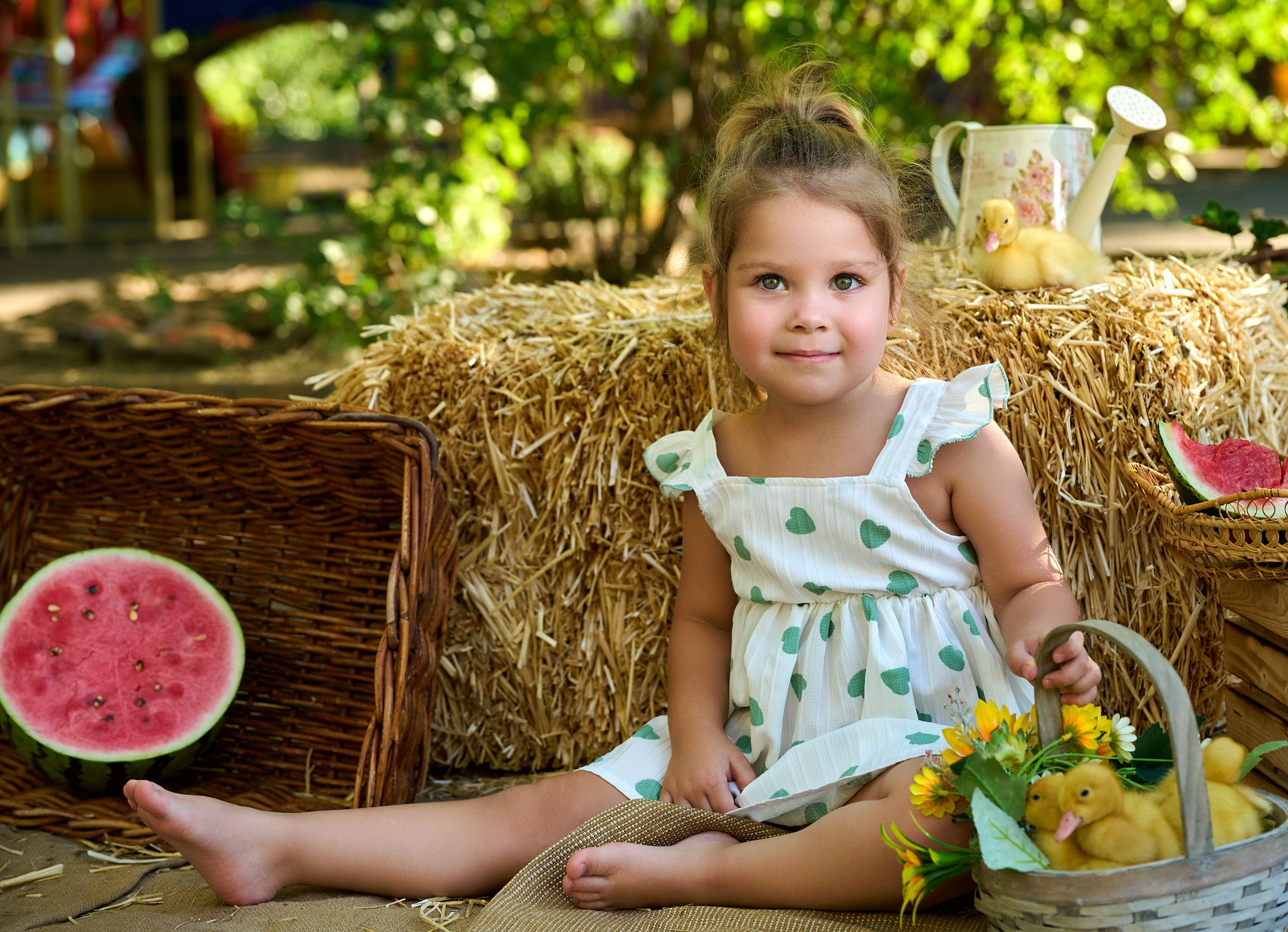 летняя фотосессия в дет-садах