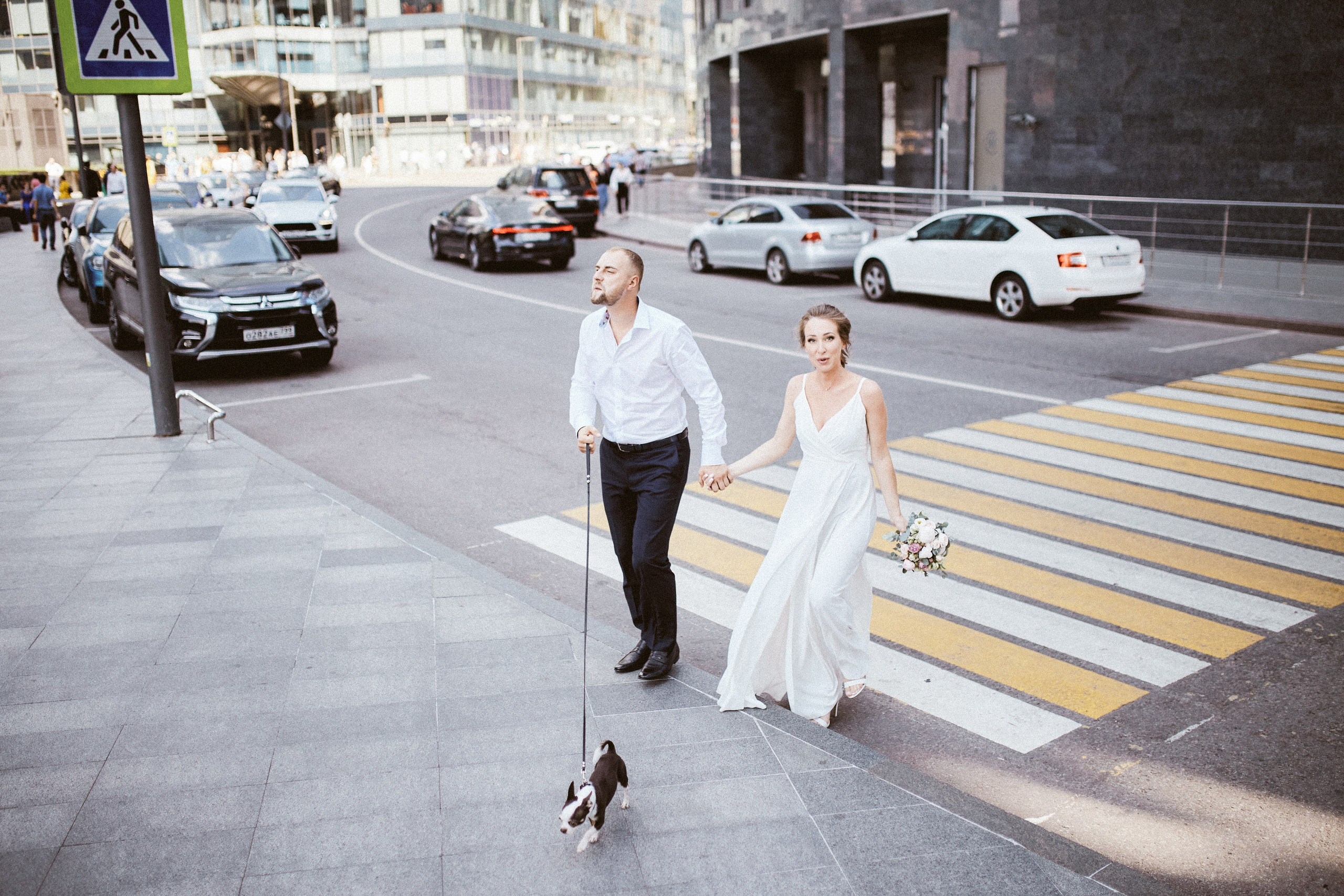 Свадьба в Сити. Портретный фотограф в Москве Мария Варлей