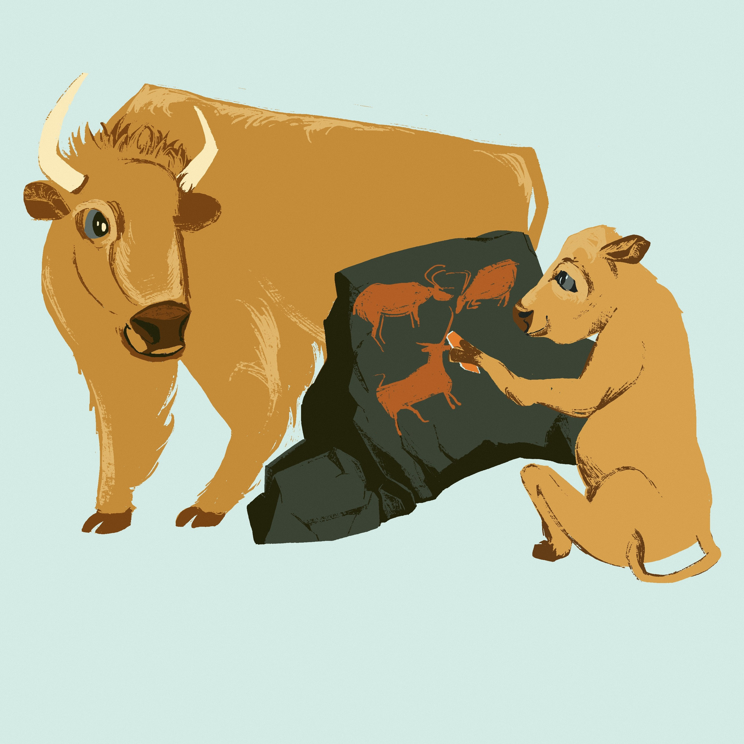 Peactober 2024. Детская иллюстрация 