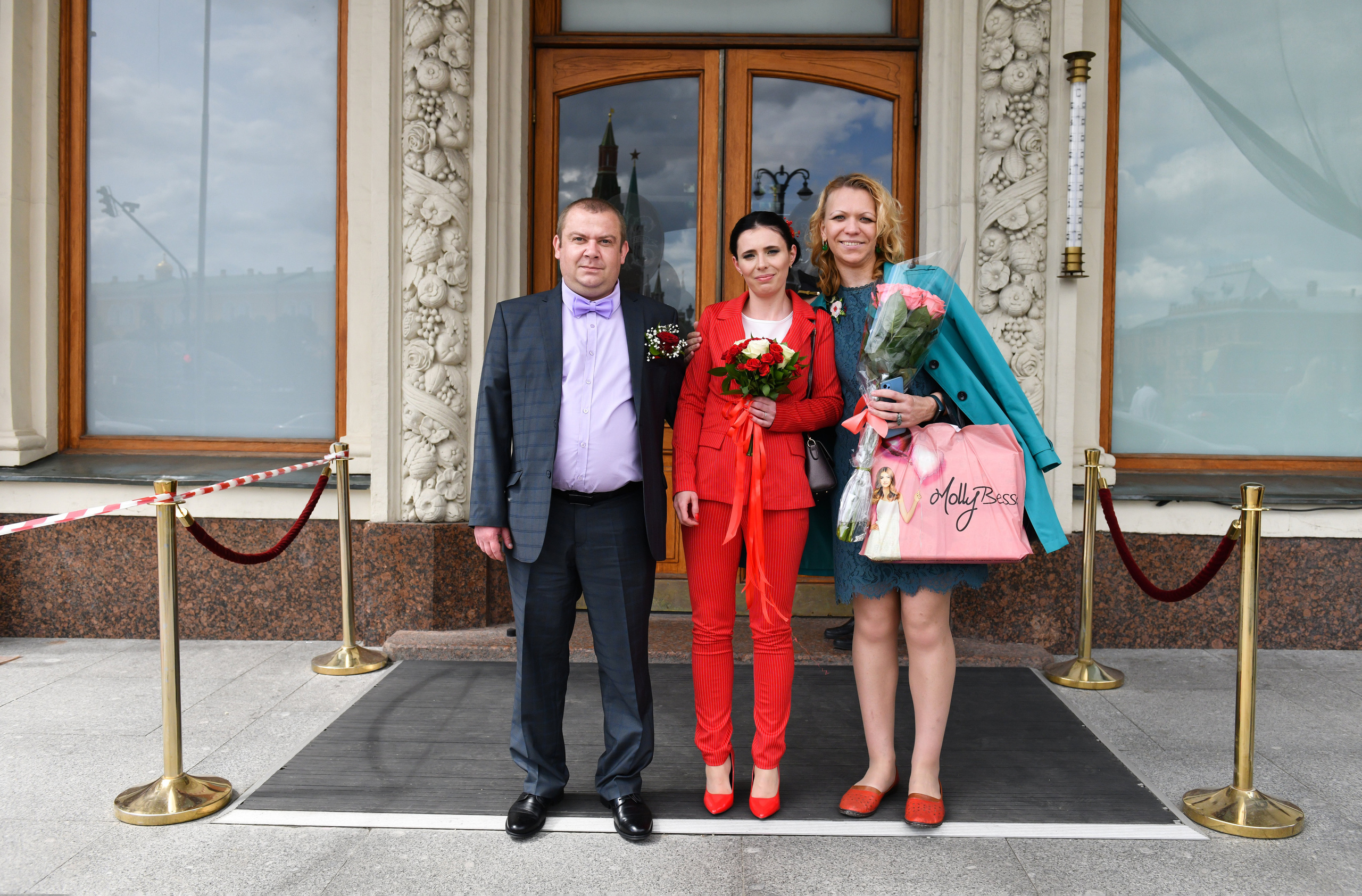 Регистрация брака Ирины и Владимира. Свадебный и портретный фотограф в Москве Галина Борисова