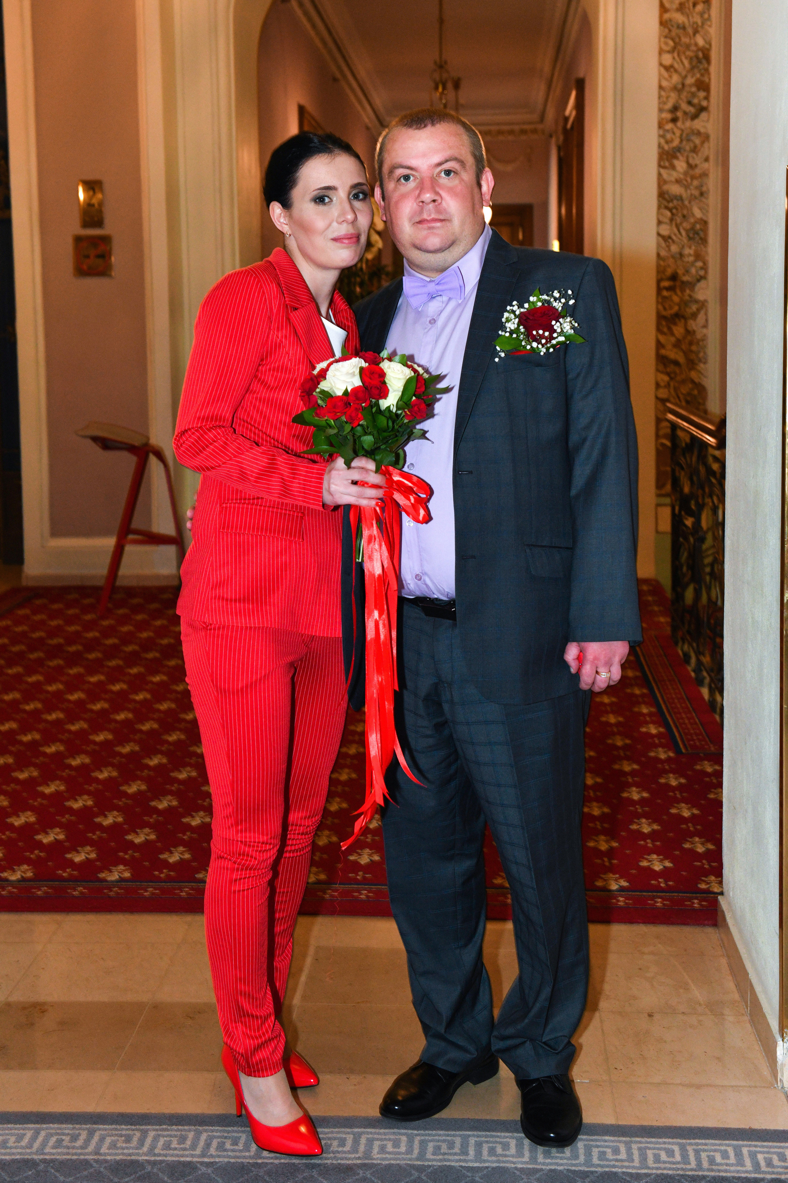 Регистрация брака Ирины и Владимира. Свадебный и портретный фотограф в Москве Галина Борисова