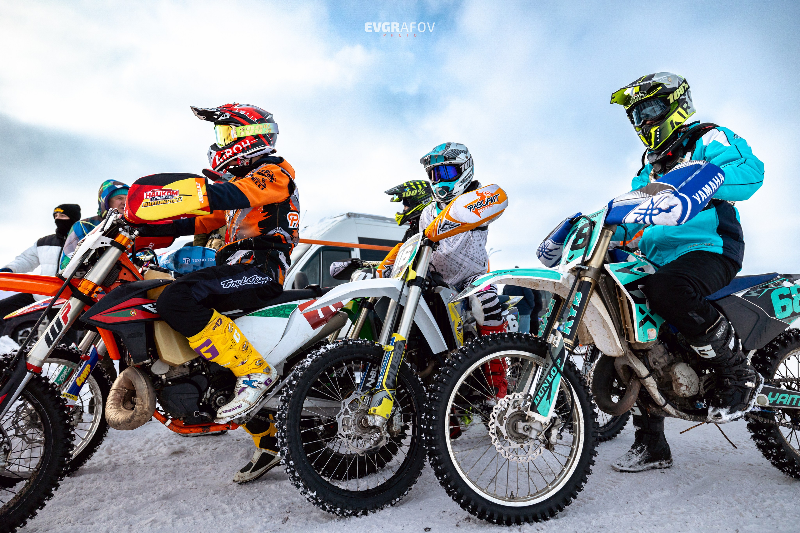 Открытый кубок Республики Татарстан по мотокроссу 3 этап. 4 февраля 2024 г. Фотограф Евграфов Александр