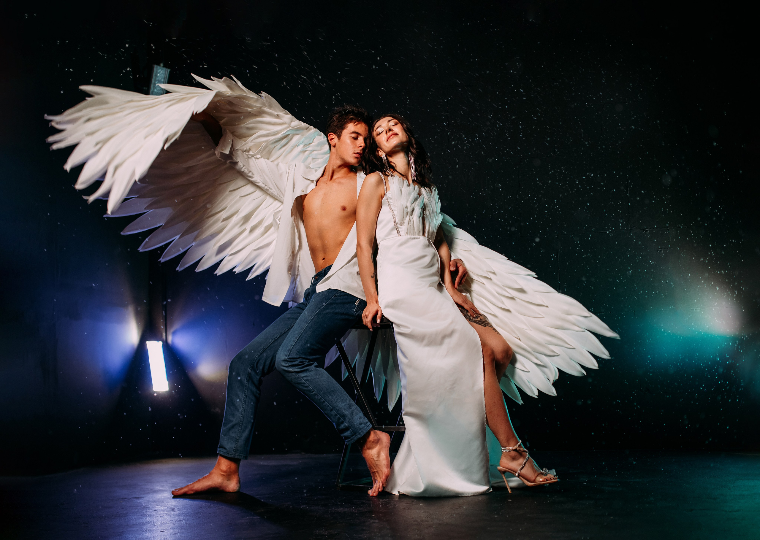 Снежные ангелы. Семейный и детский фотограф в Нижнем Новгороде Наумова Лидия