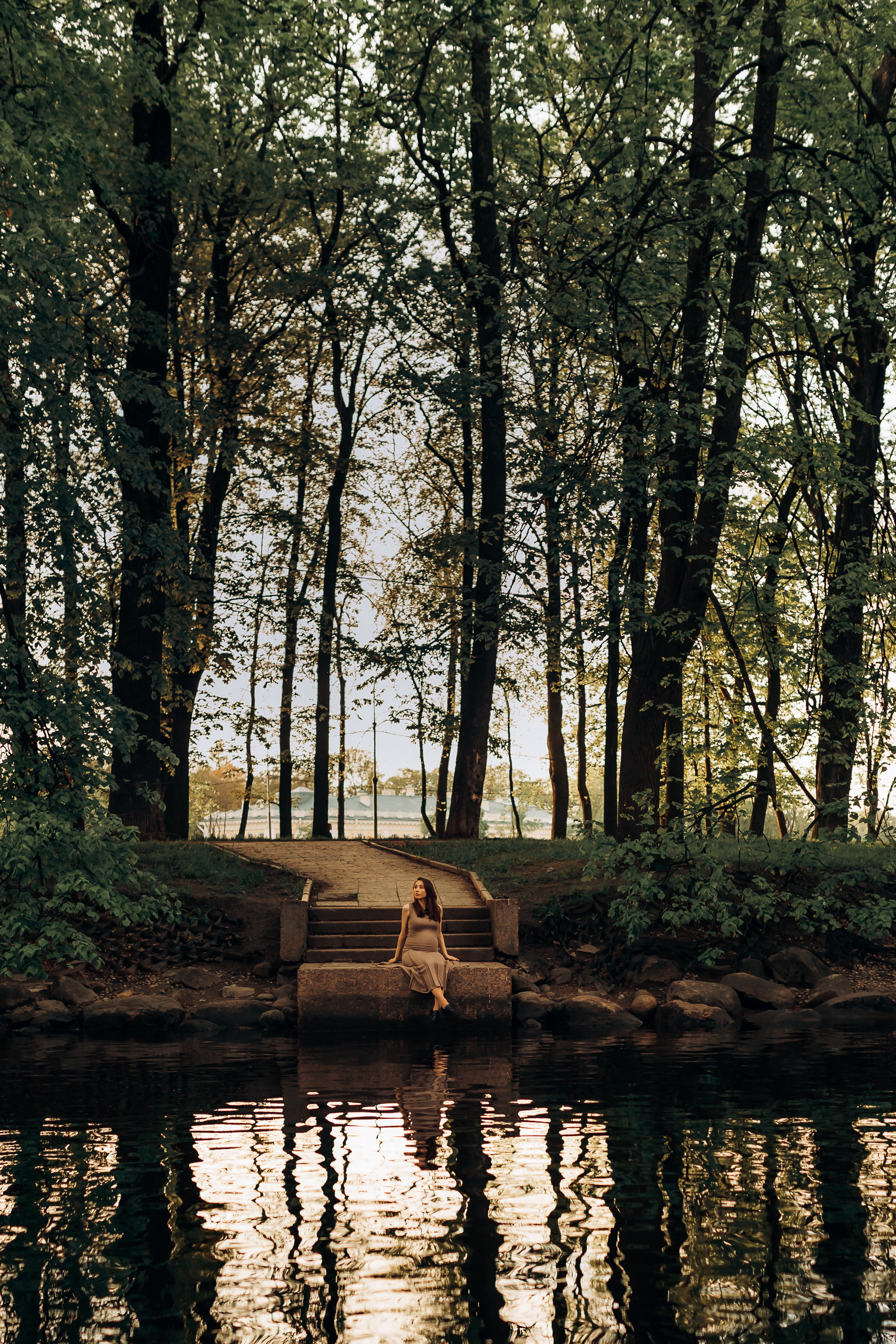 В ожидании: прогулка в парке. Фотограф Санкт-Петербург Князева Елизавета