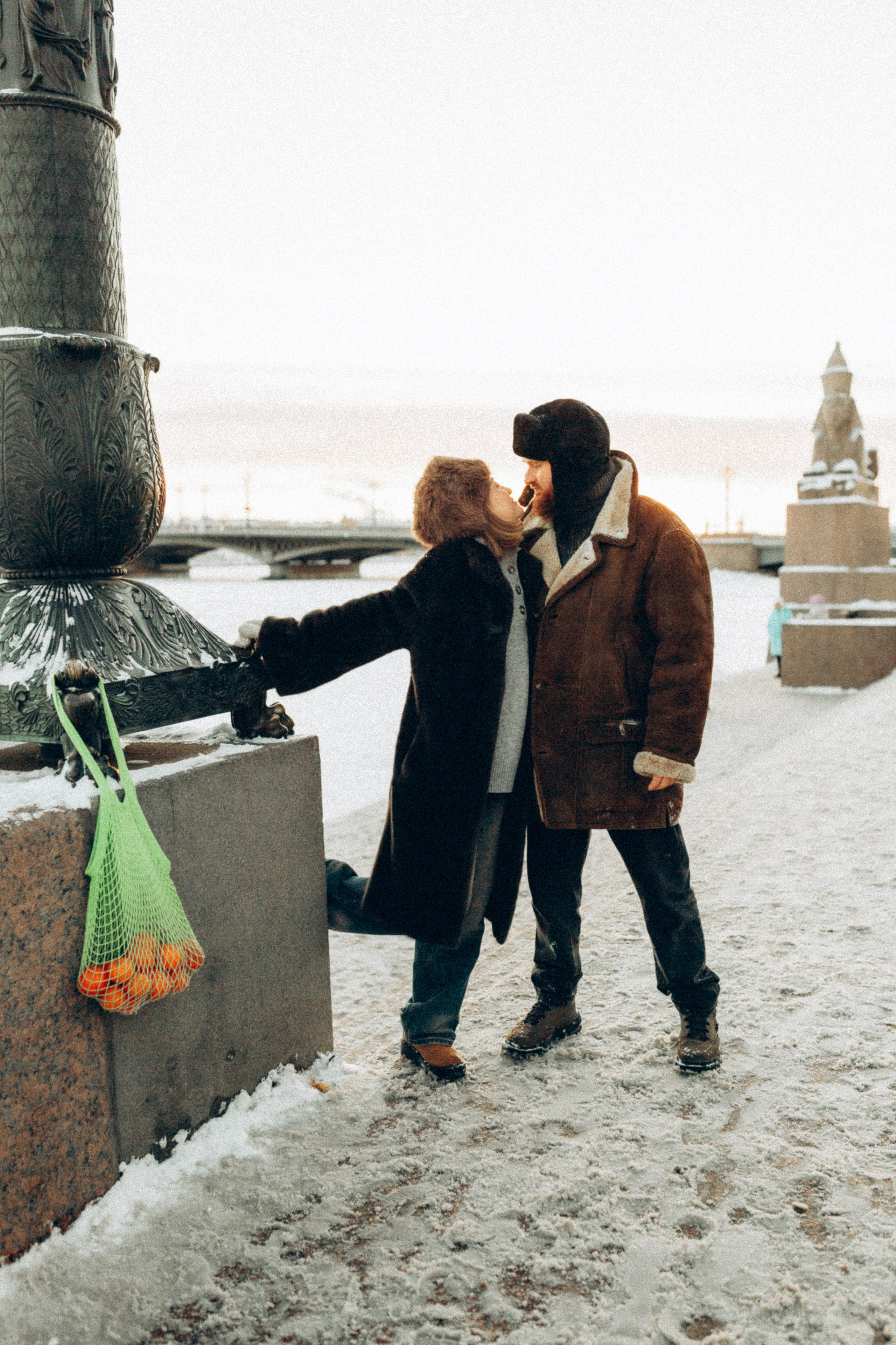 LoveStory зимняя. Фотограф Санкт-Петербург Князева Елизавета