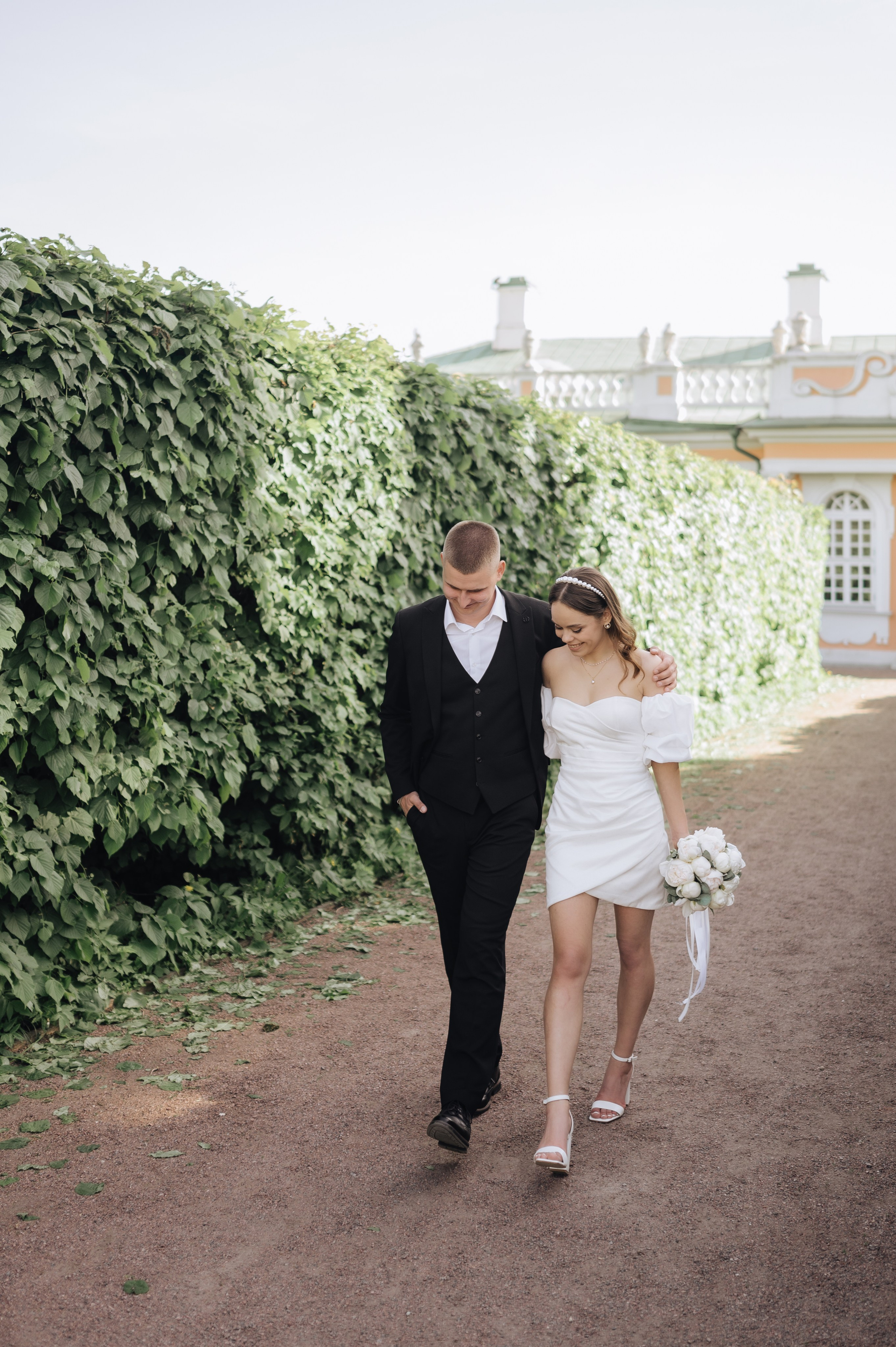 Свадебная прогулка Сергея и Алины. Фотограф в Москве и Московской области Таня Яблочкина