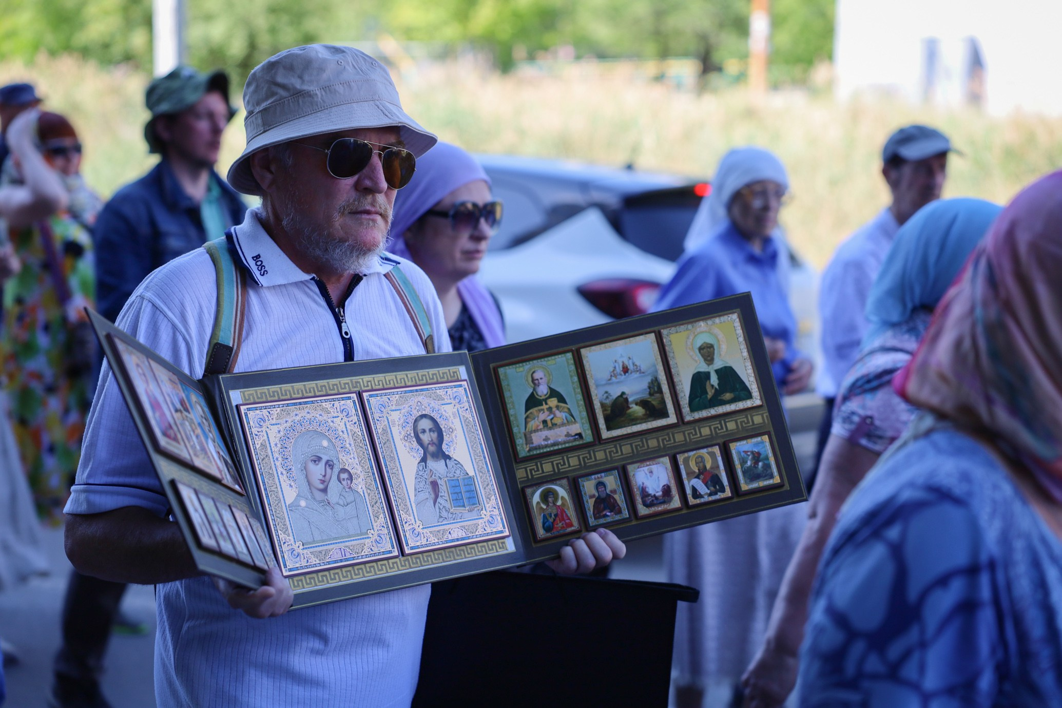 Многодневный крестный ход в Вавилов Дол. Саратовское Северо-Западное благочиние