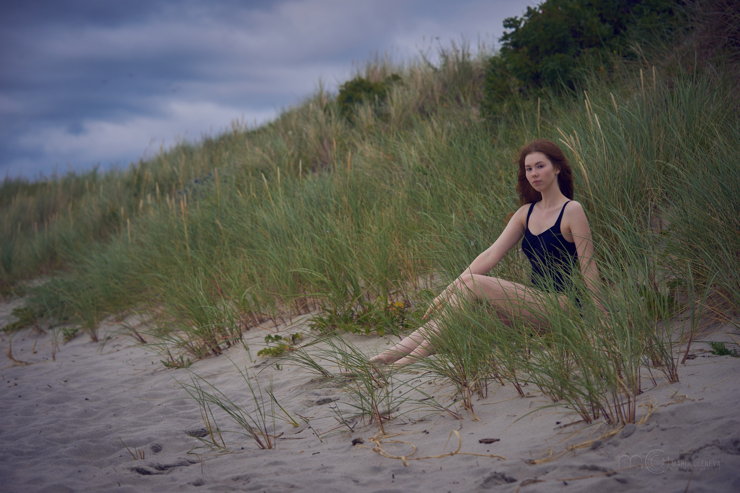 Полина и море. Фотограф Мария Оленева