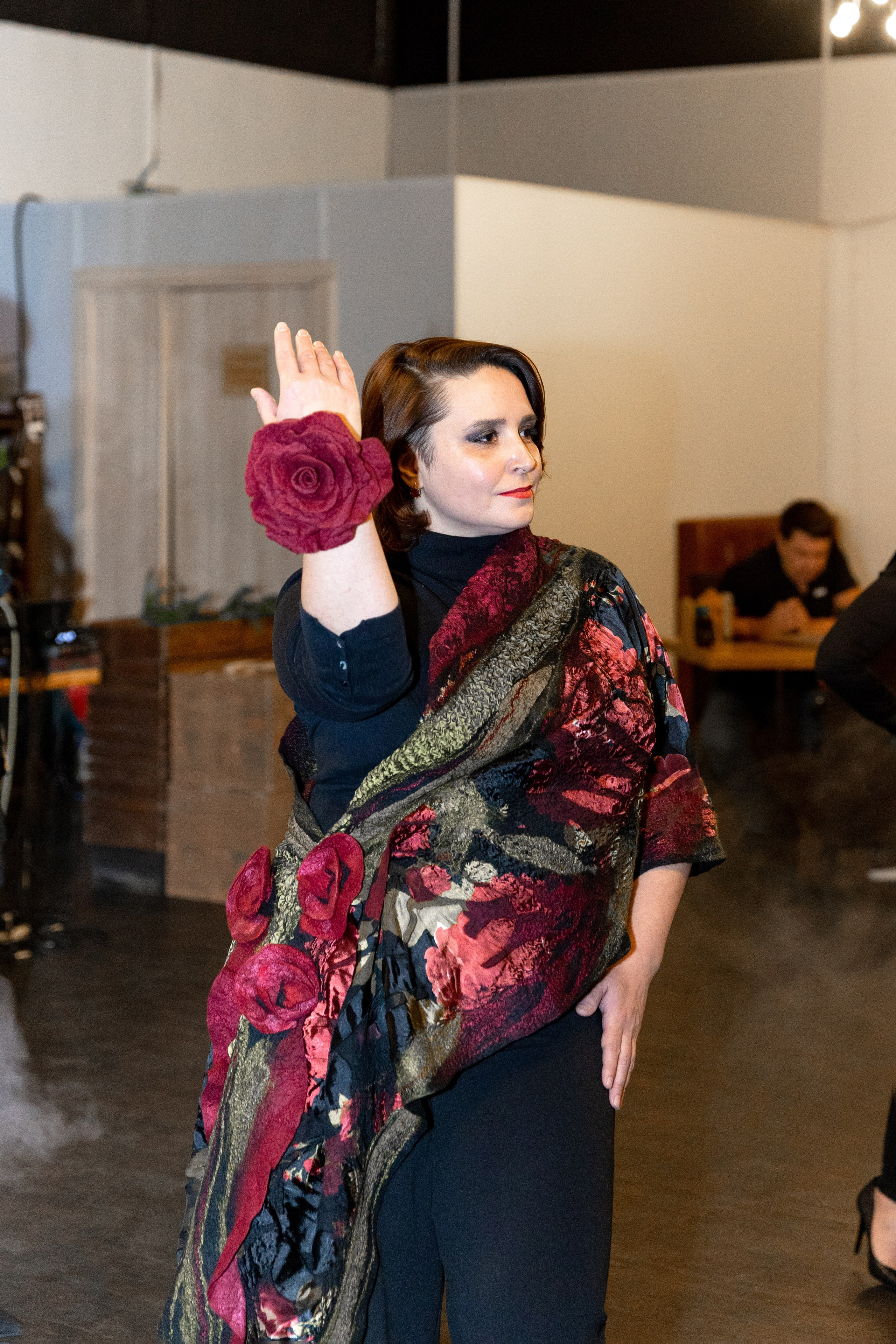 Репортажная съемка модного показа