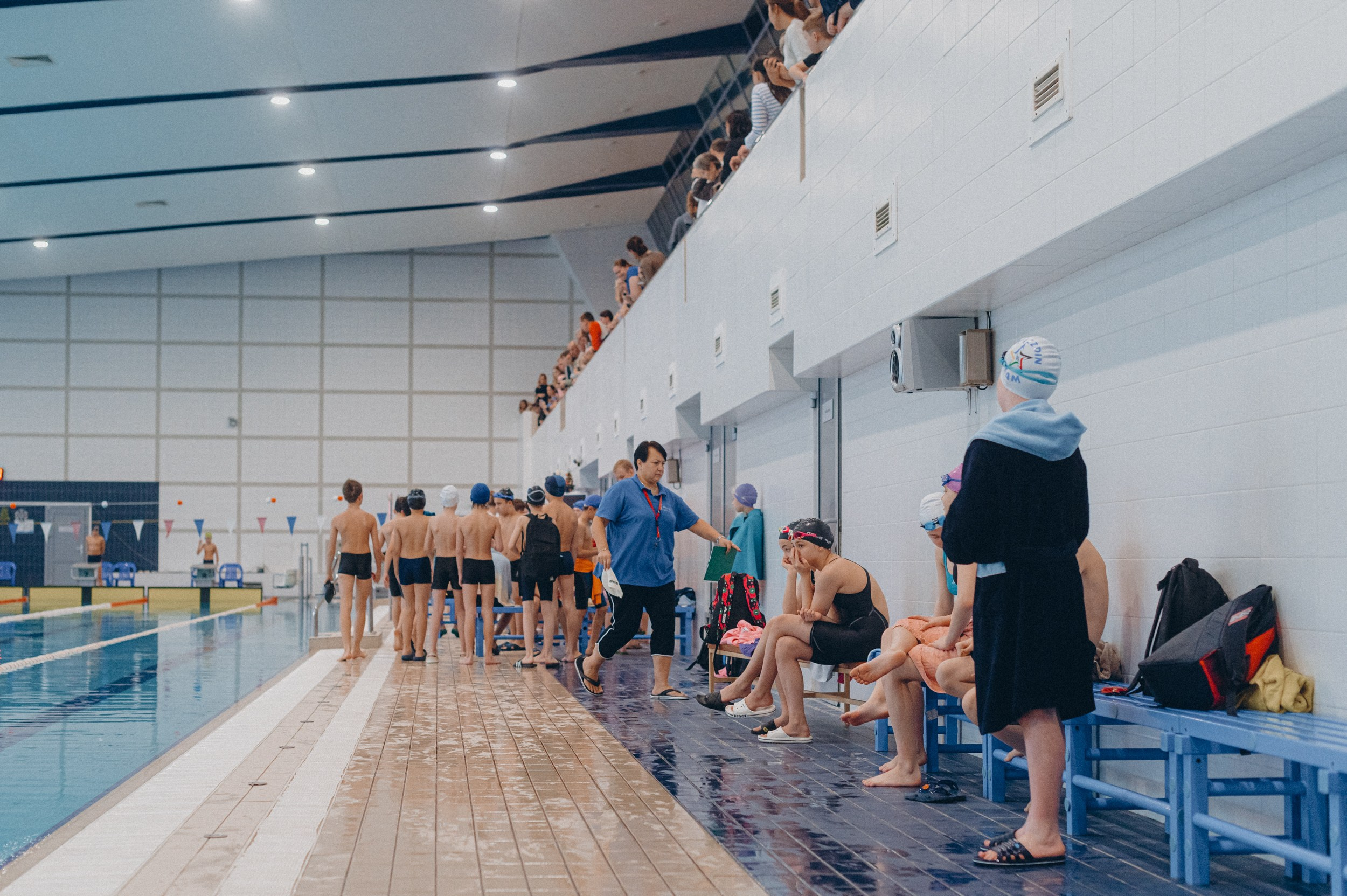 «Новогодние заплывы» в СОЦ «Зодчий». Фотограф Дмитрий Пименов