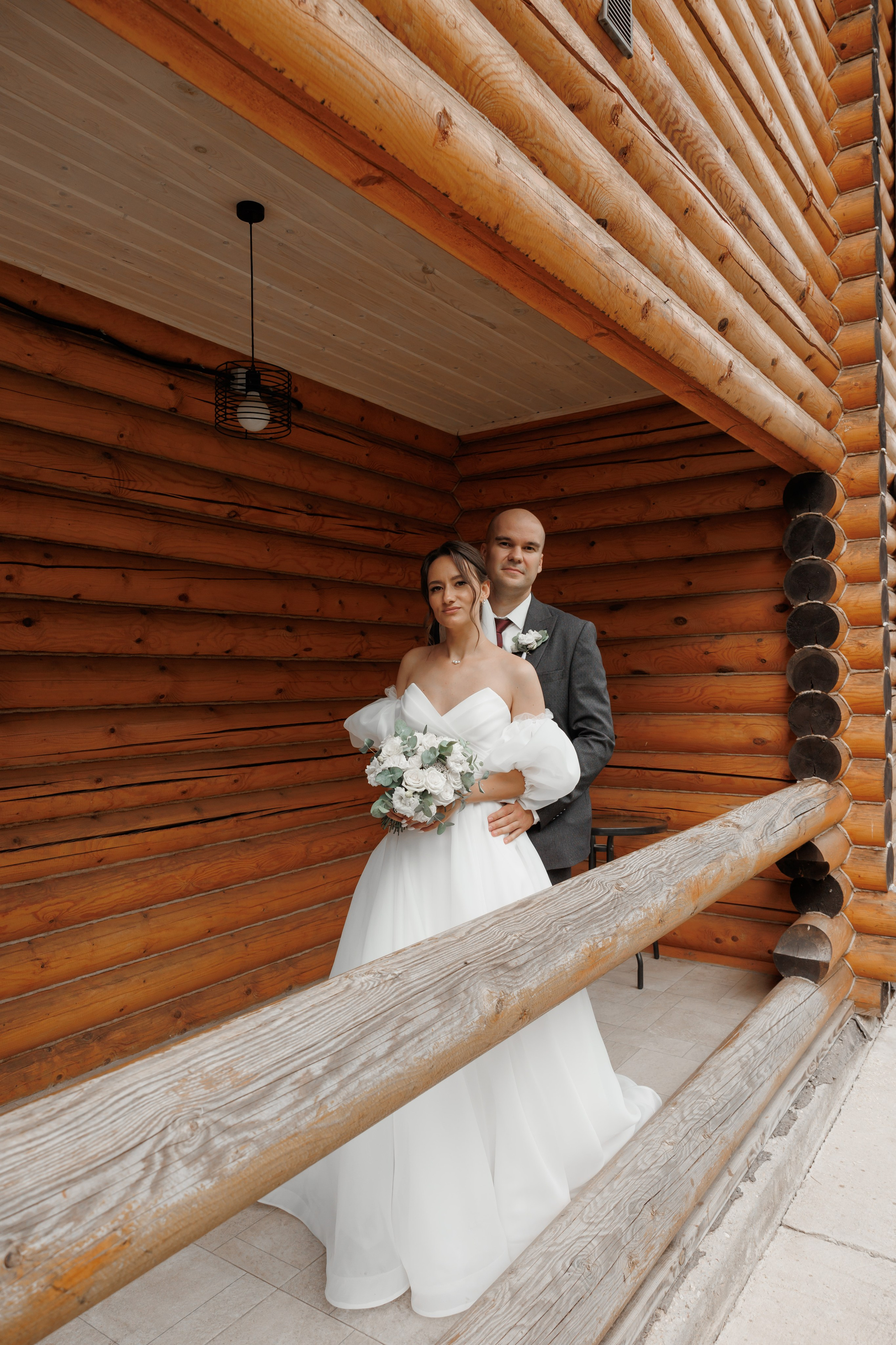 Полина и Дмитрий, загородный клуб «Барин», ЗАГС в г. Пушкино. Свадебный и репортажный фотограф (Москва, Королев и другие)