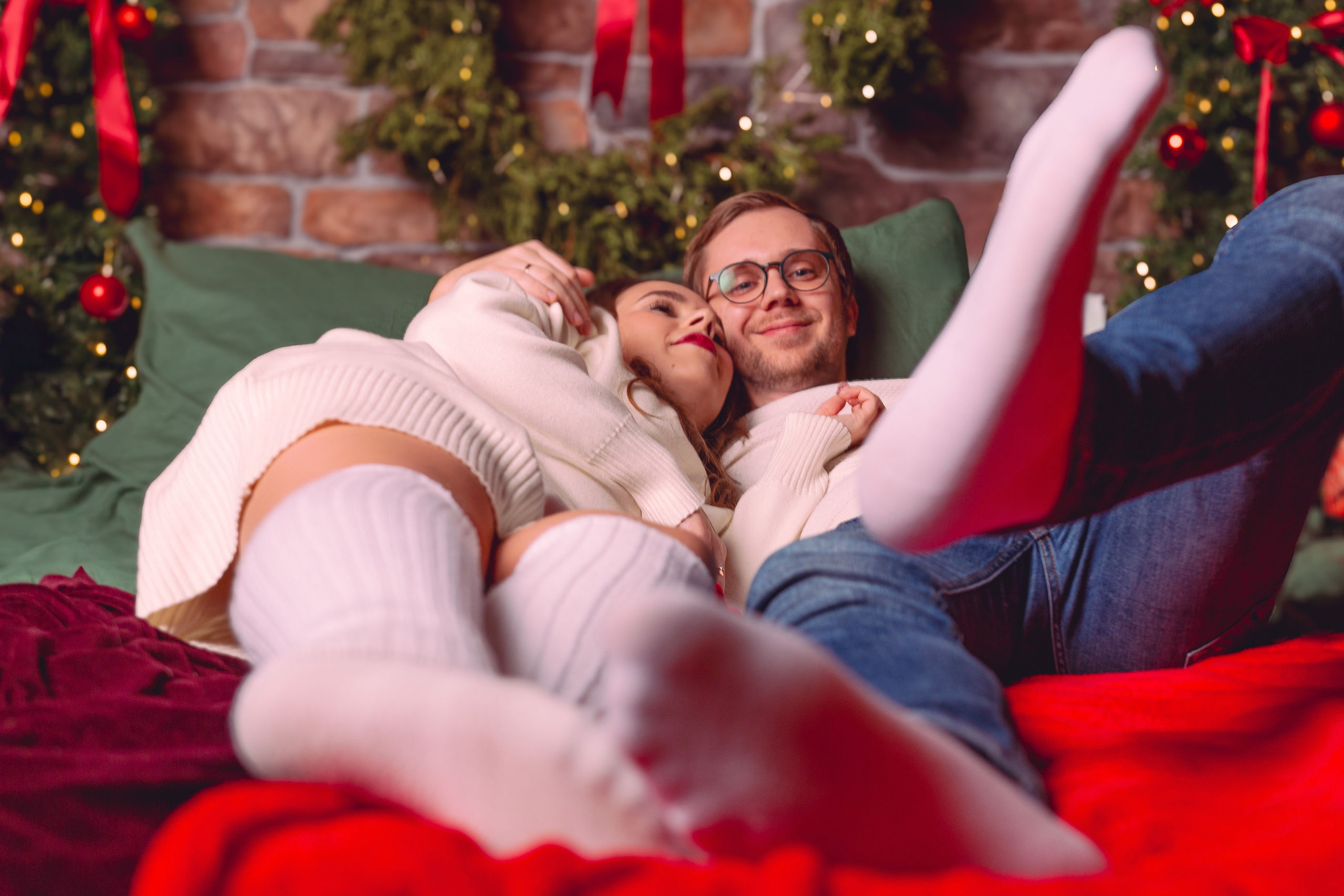 Новогодняя Love story фотосессия