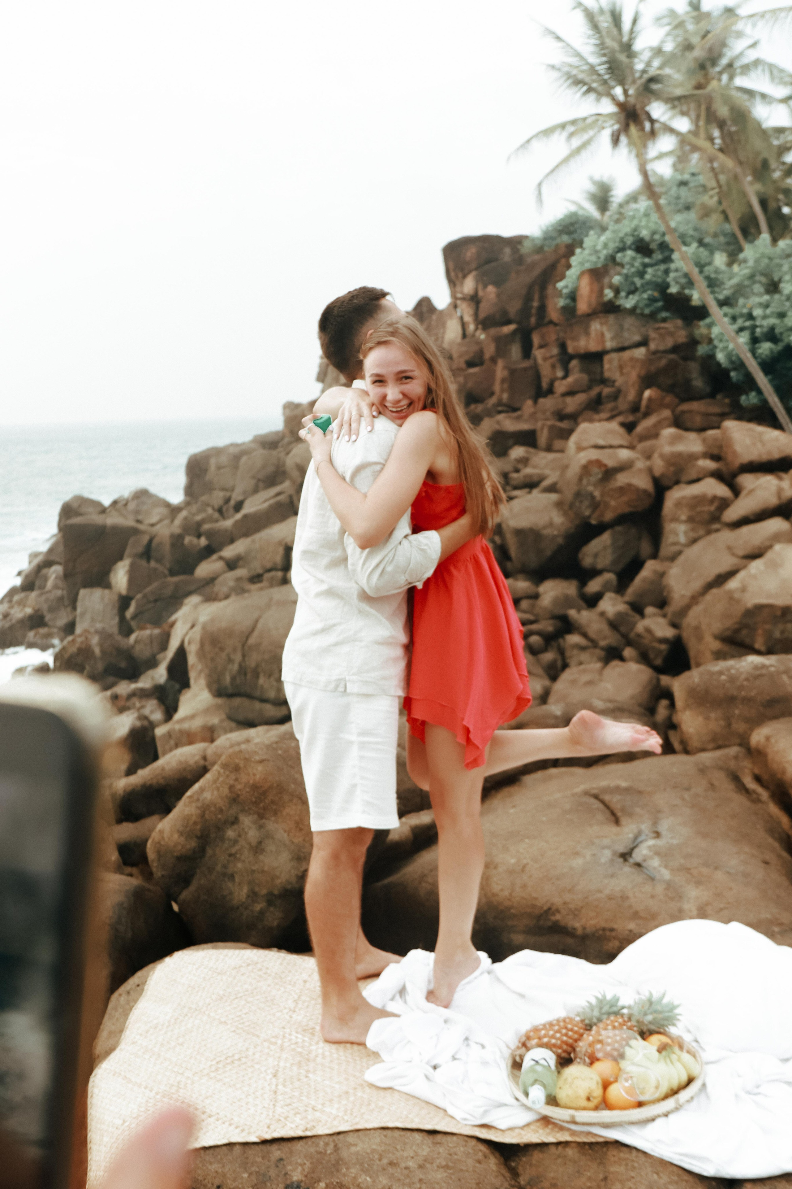 Унаватуна пляж. Фотограф на Шри-Ланке