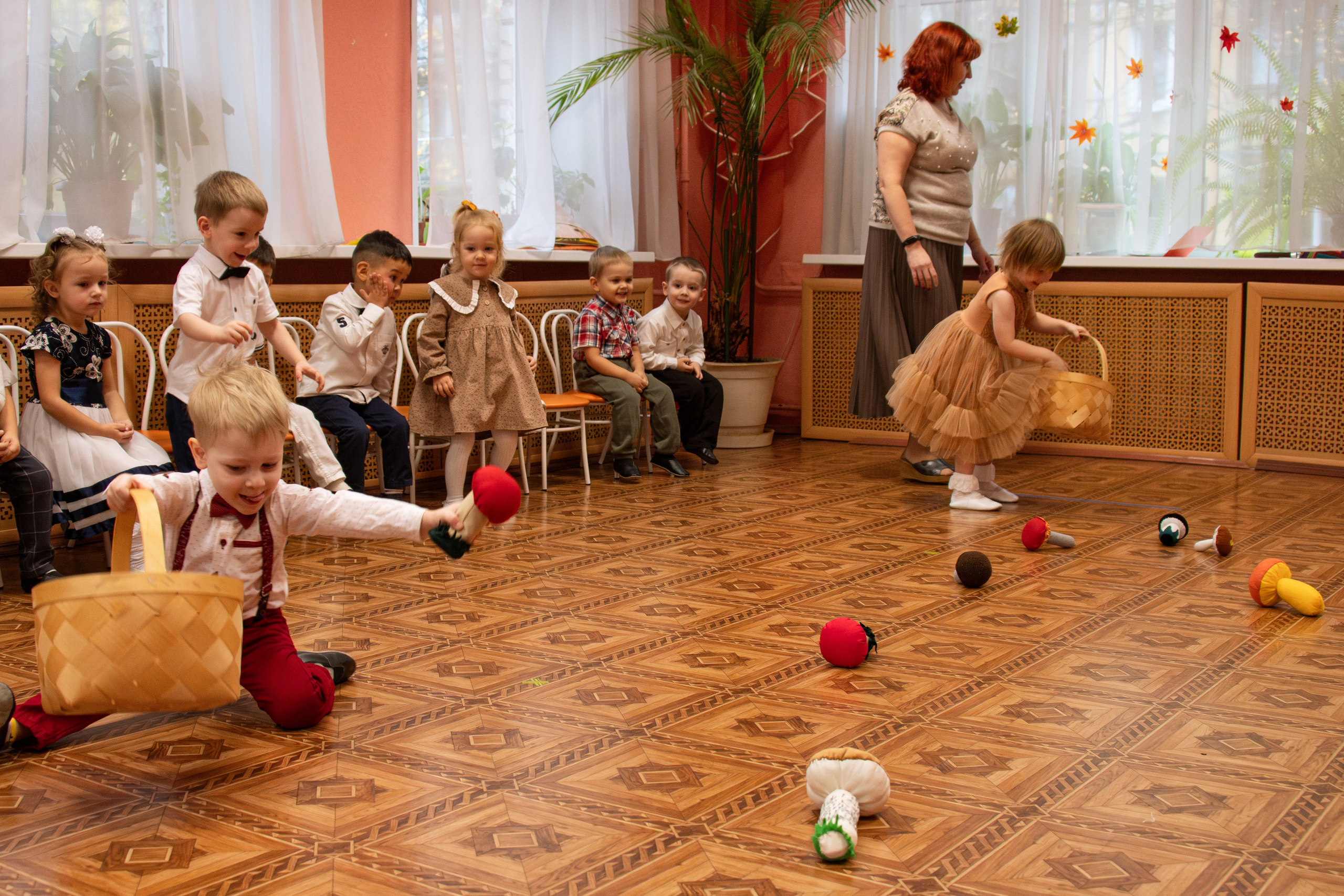 Праздник осени в детском саду. Фотограф в Санкт-Петербурге Ксения Яковчук