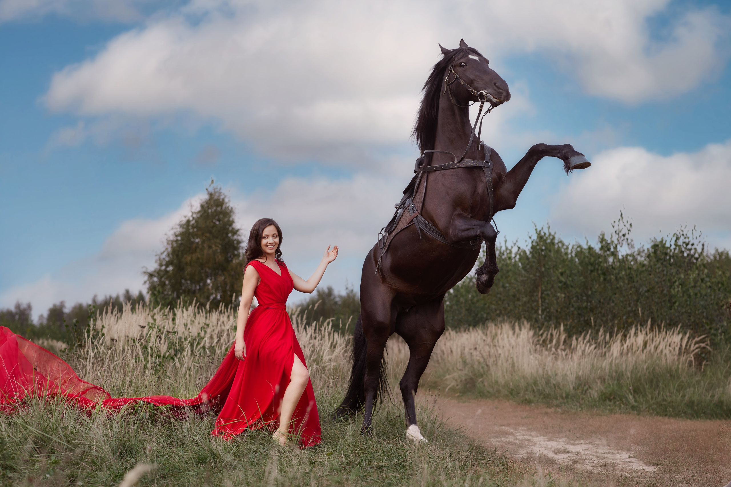 Фотосессия с лошадьми. Фотограф Москва и Санкт-Петербург Анна Урусова