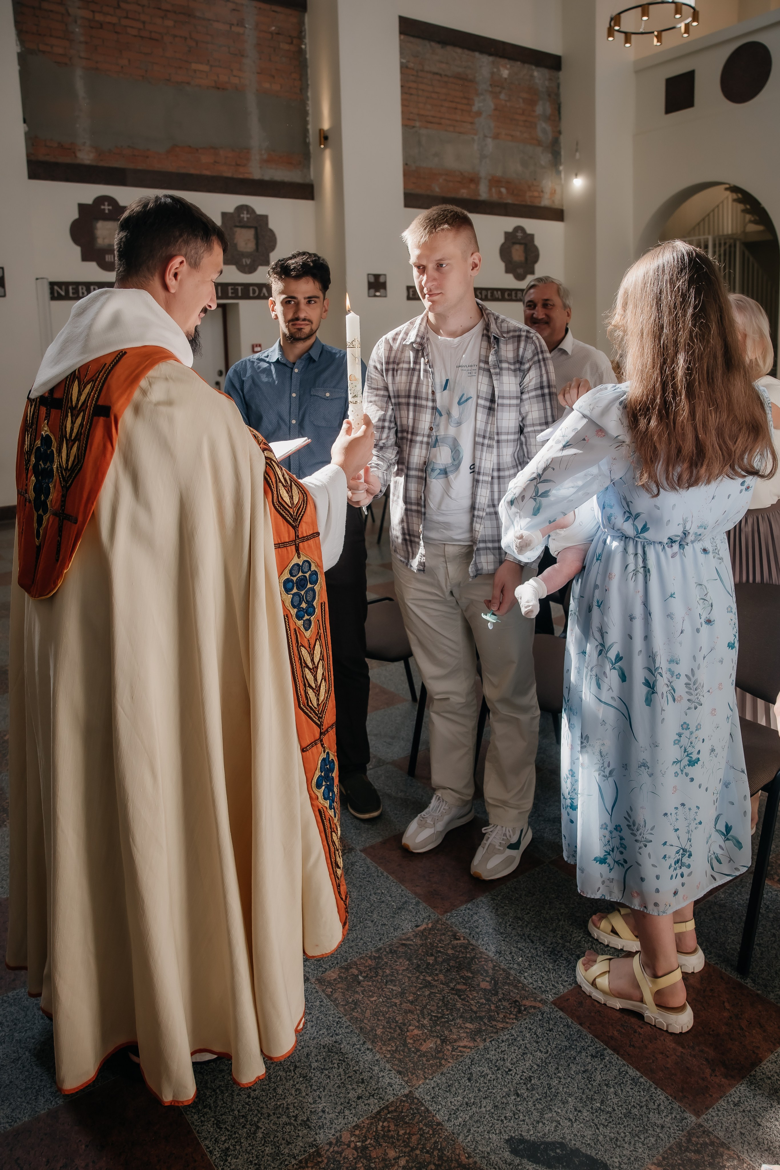 Крещение Святослава. Костёл святого Франциска. Фотограф ВИКА МЕДУЗА